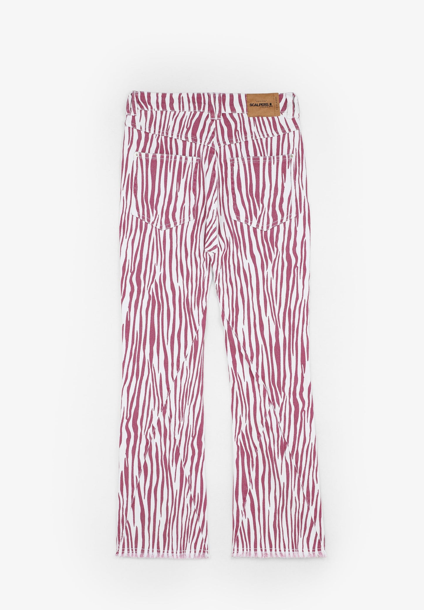 PANTALÓN DENIM ANKLE FLARE