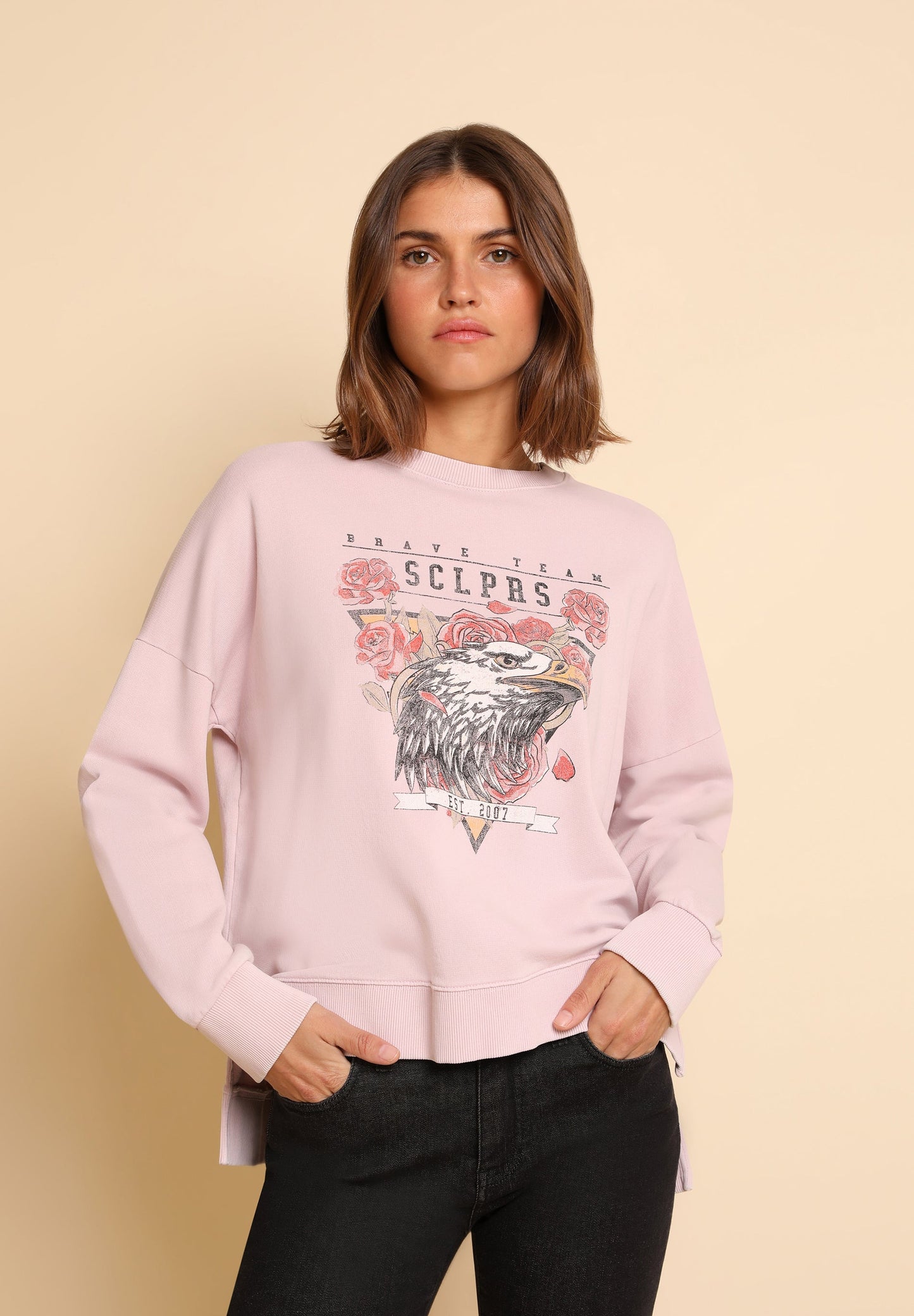 SUDADERA PRINT FRONTAL
