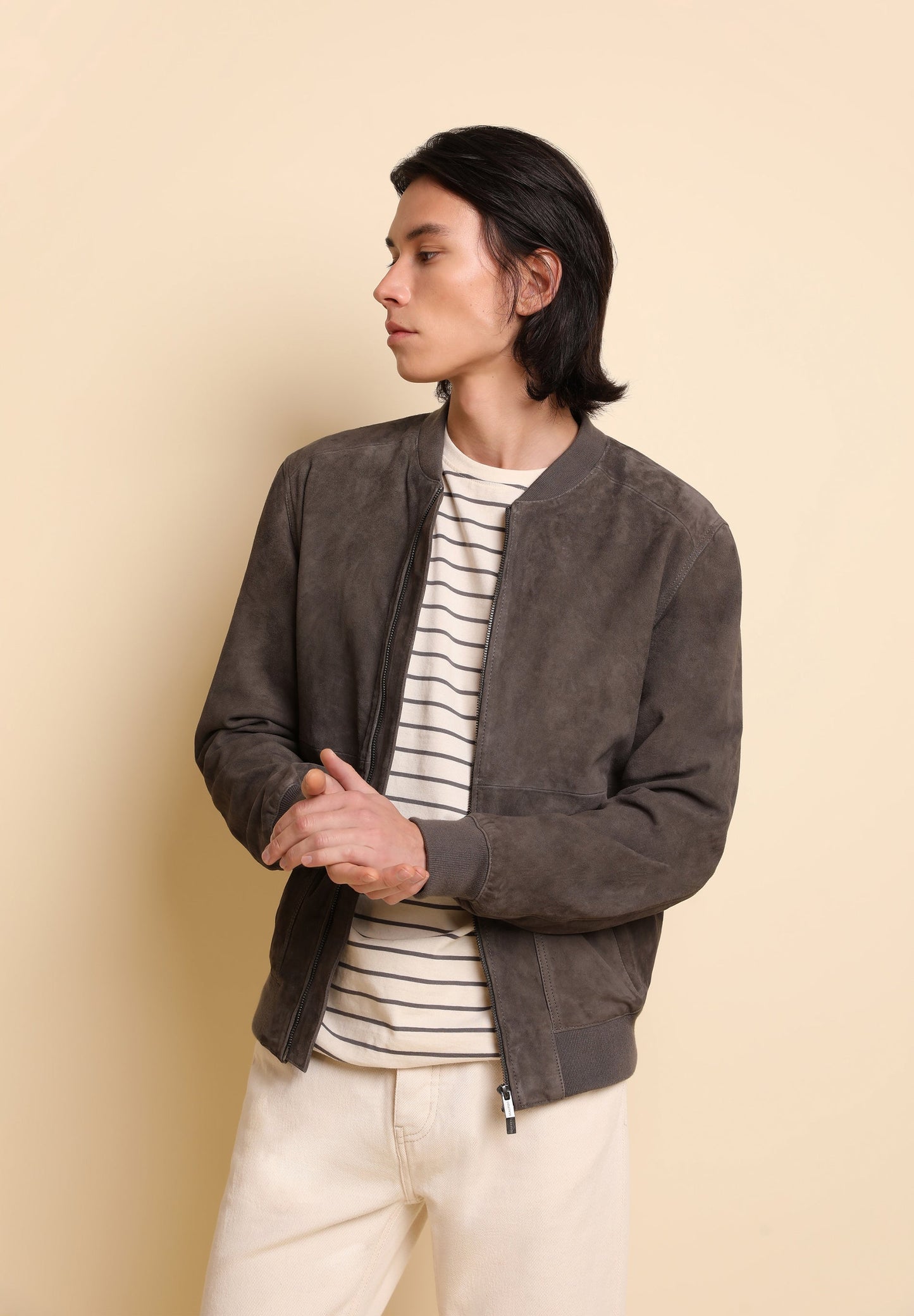 CHAQUETA BOMBER ANTE