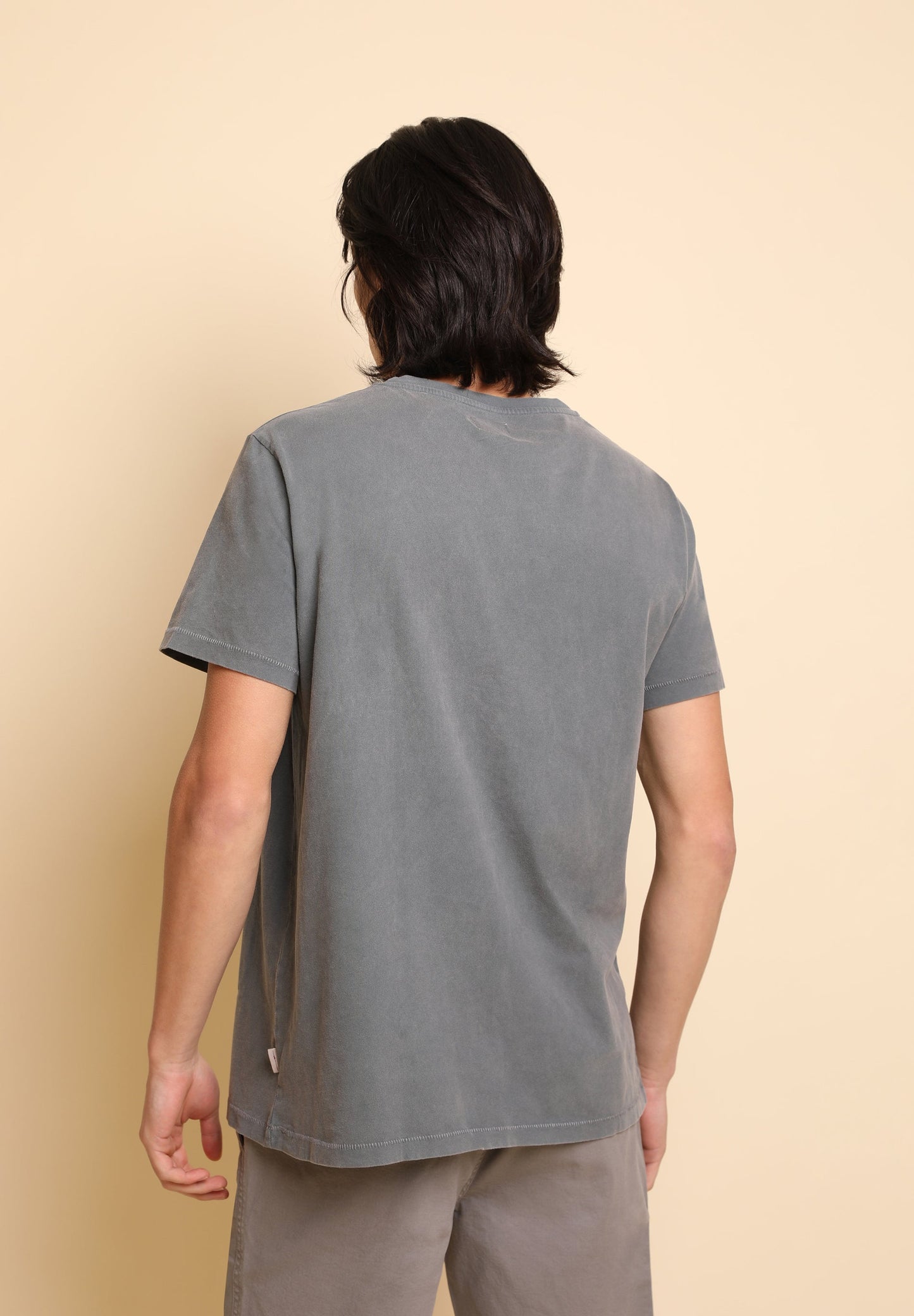 CAMISETA LAVADA PRINT FRONTAL