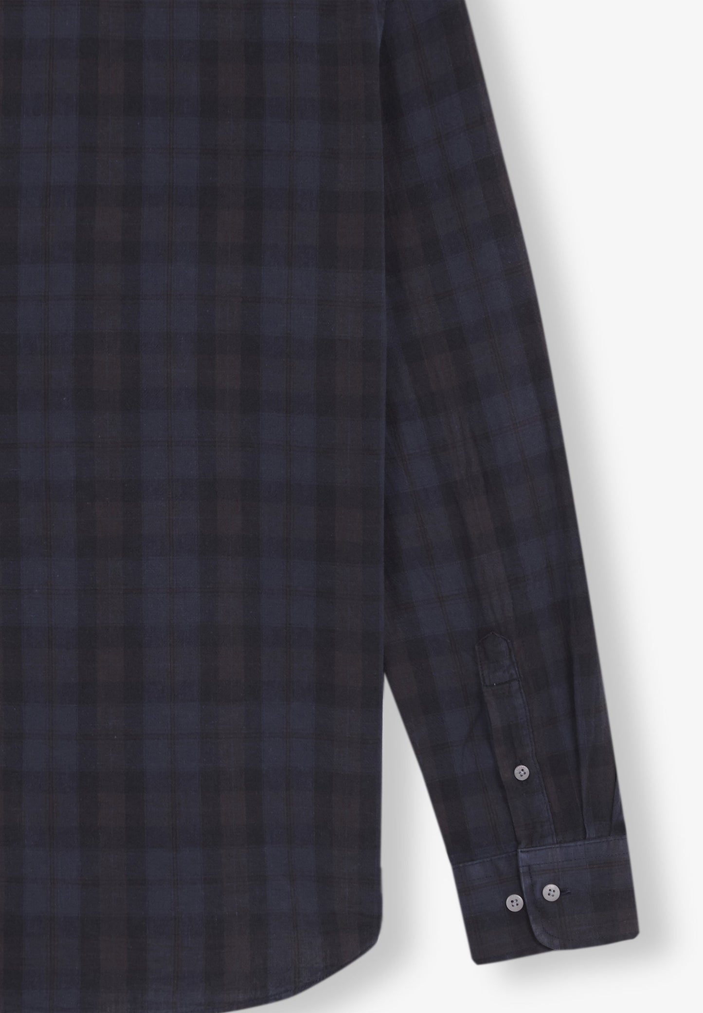 CAMISA CUADROS CUELLO BOTONES