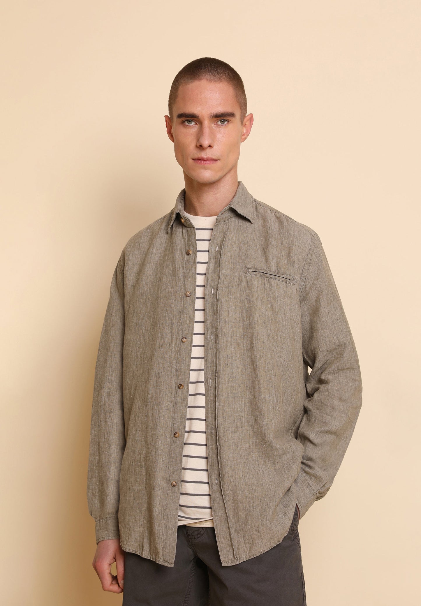 CAMISA DENIM LAVADA