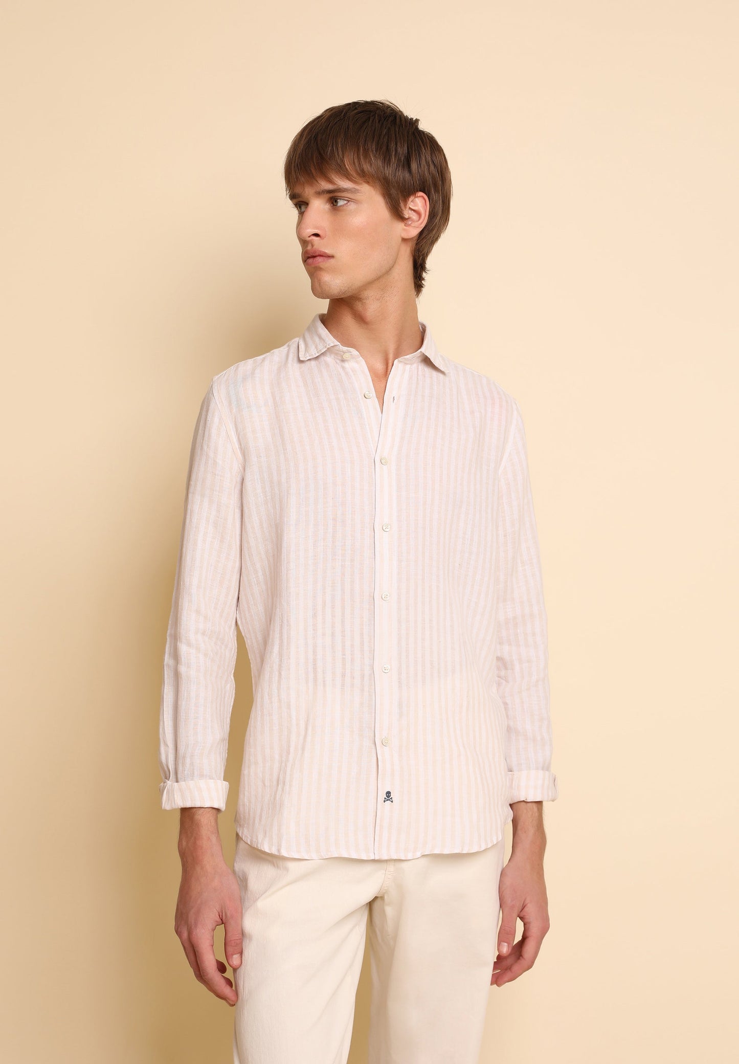 CAMISA LINO RAYAS