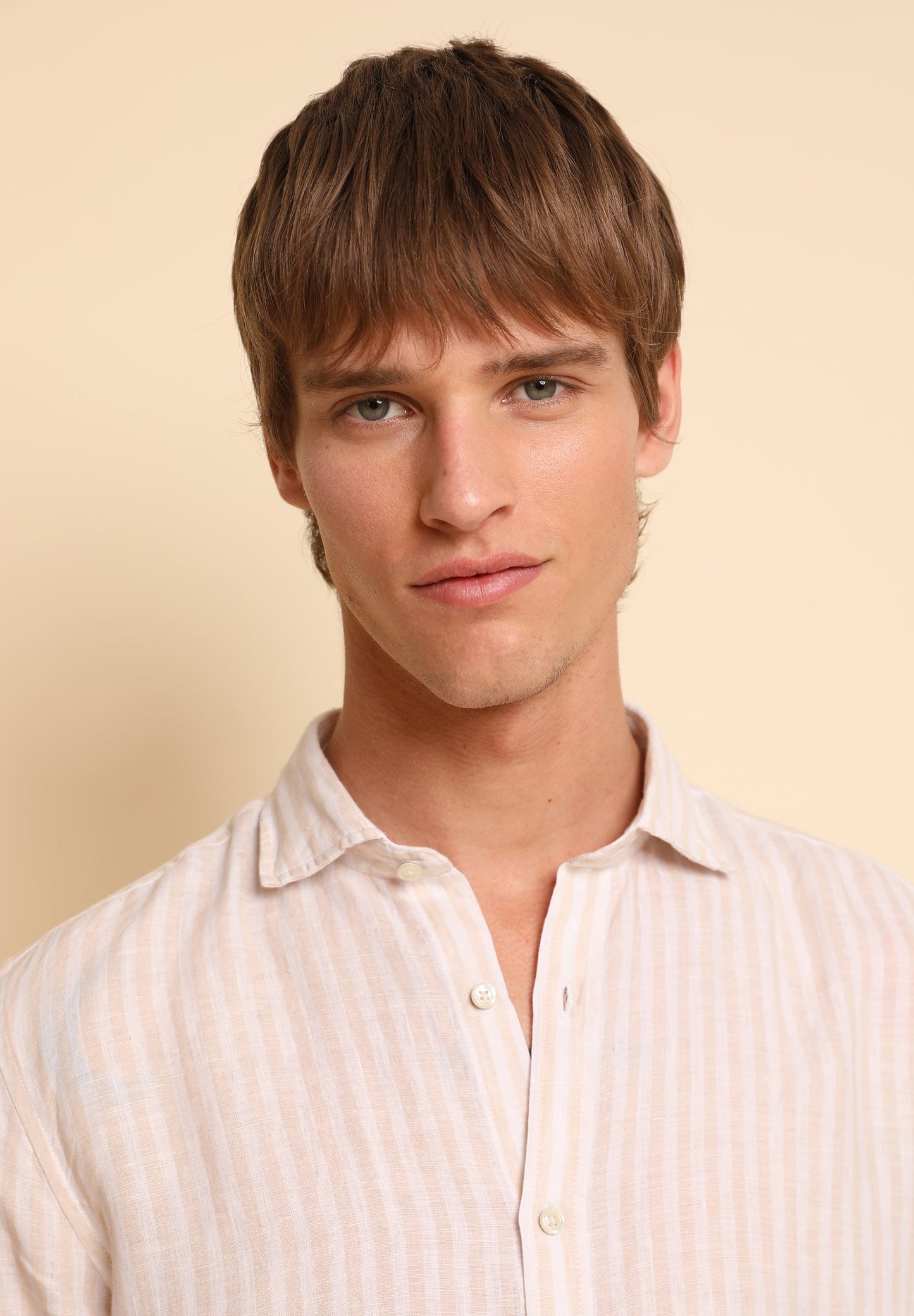 CAMISA LINO RAYAS