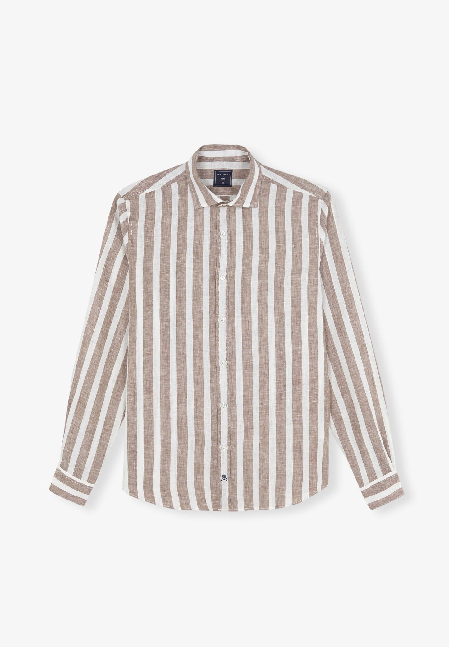 CAMISA LINO RAYAS