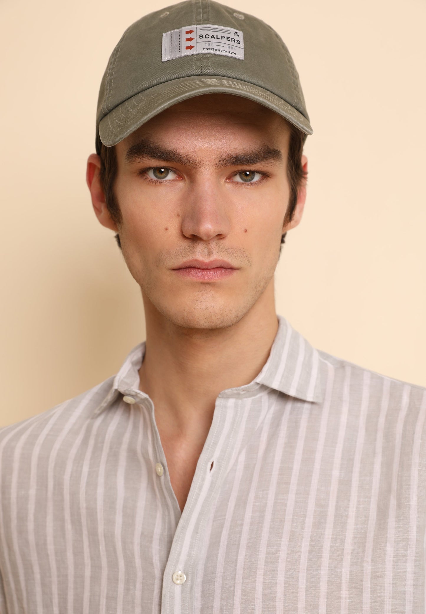 CAMISA LINO RAYAS