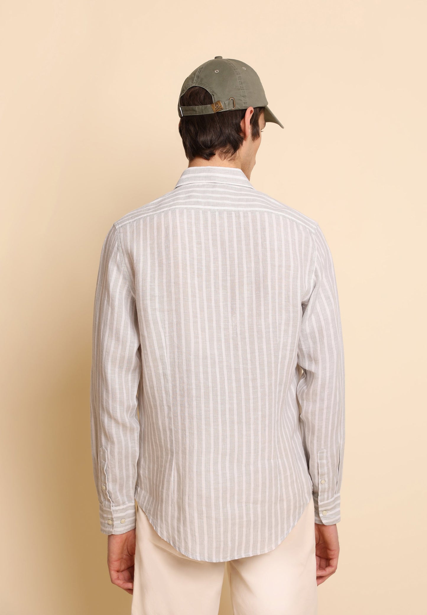 CAMISA LINO RAYAS