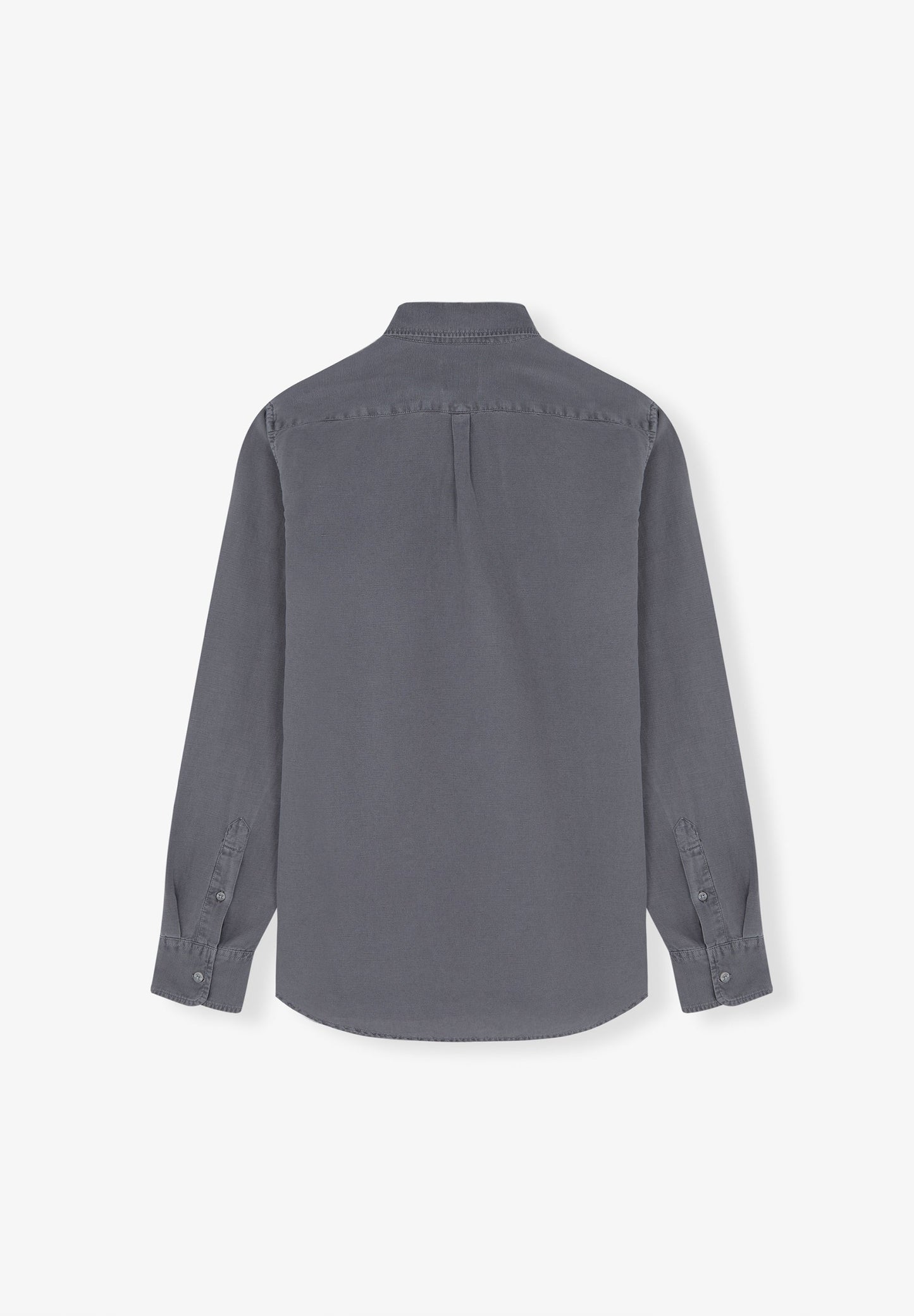 CAMISA LINO CUELLO BOTONES
