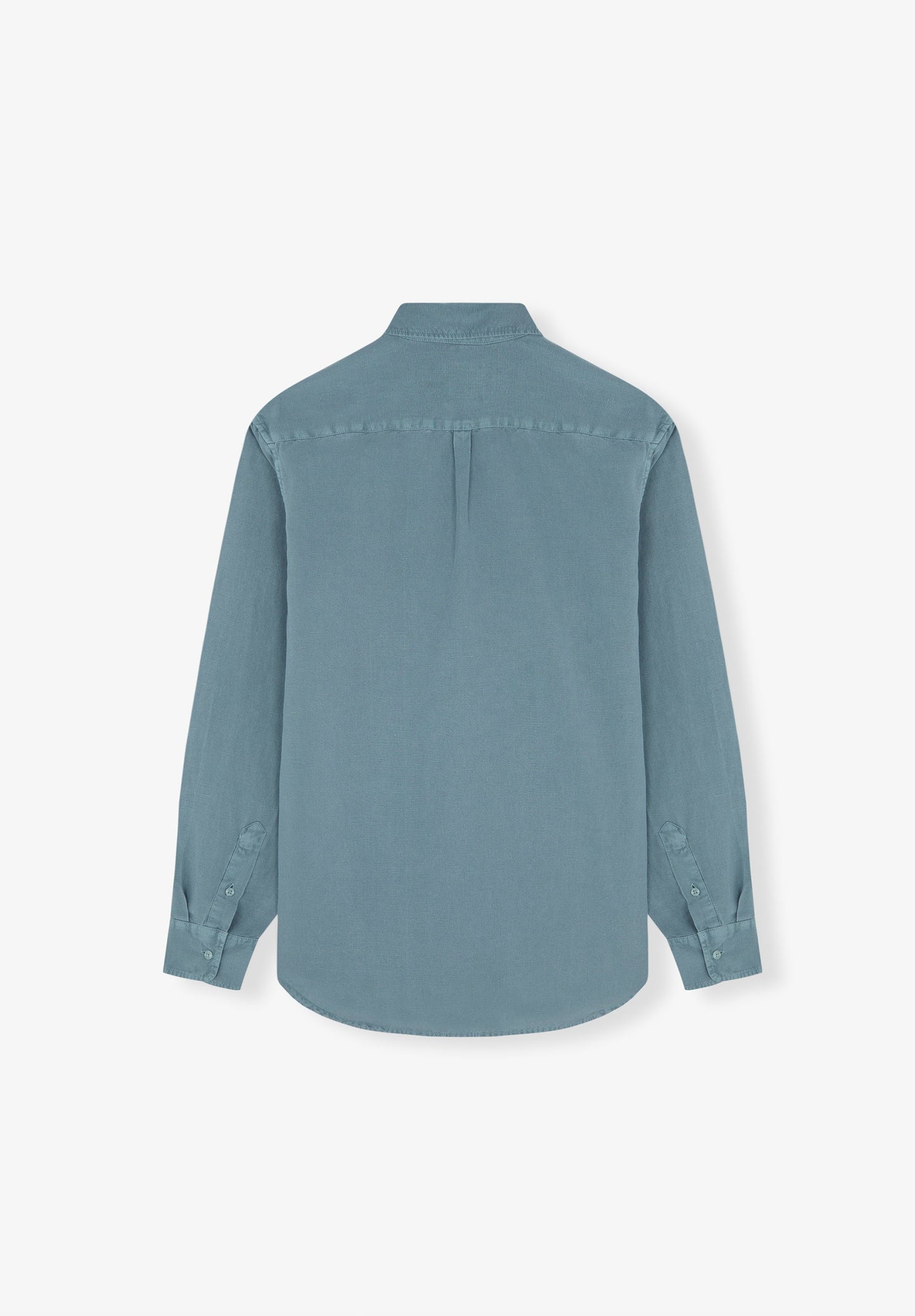 CAMISA LINO CUELLO BOTONES