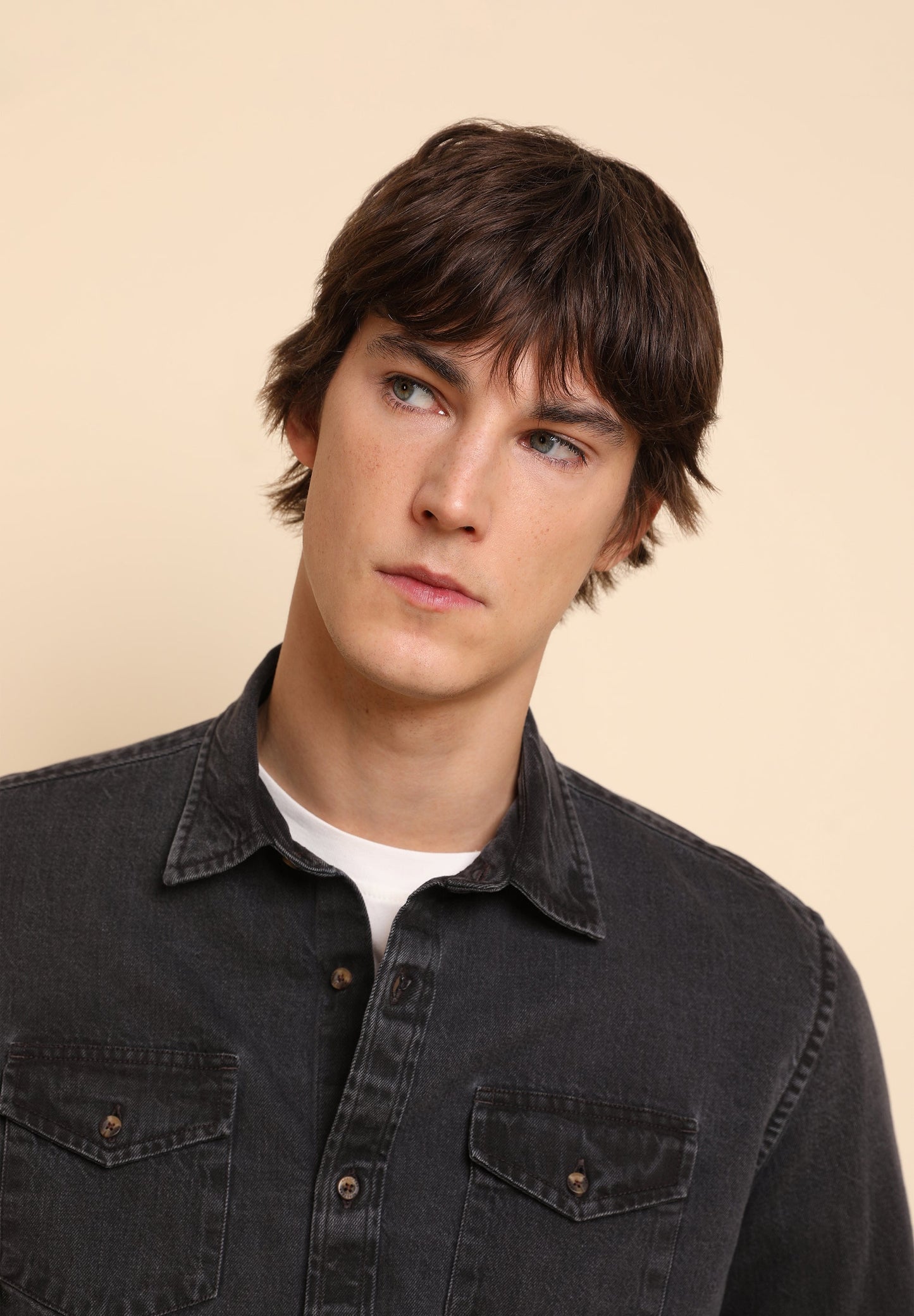 CAMISA DENIM LAVADA
