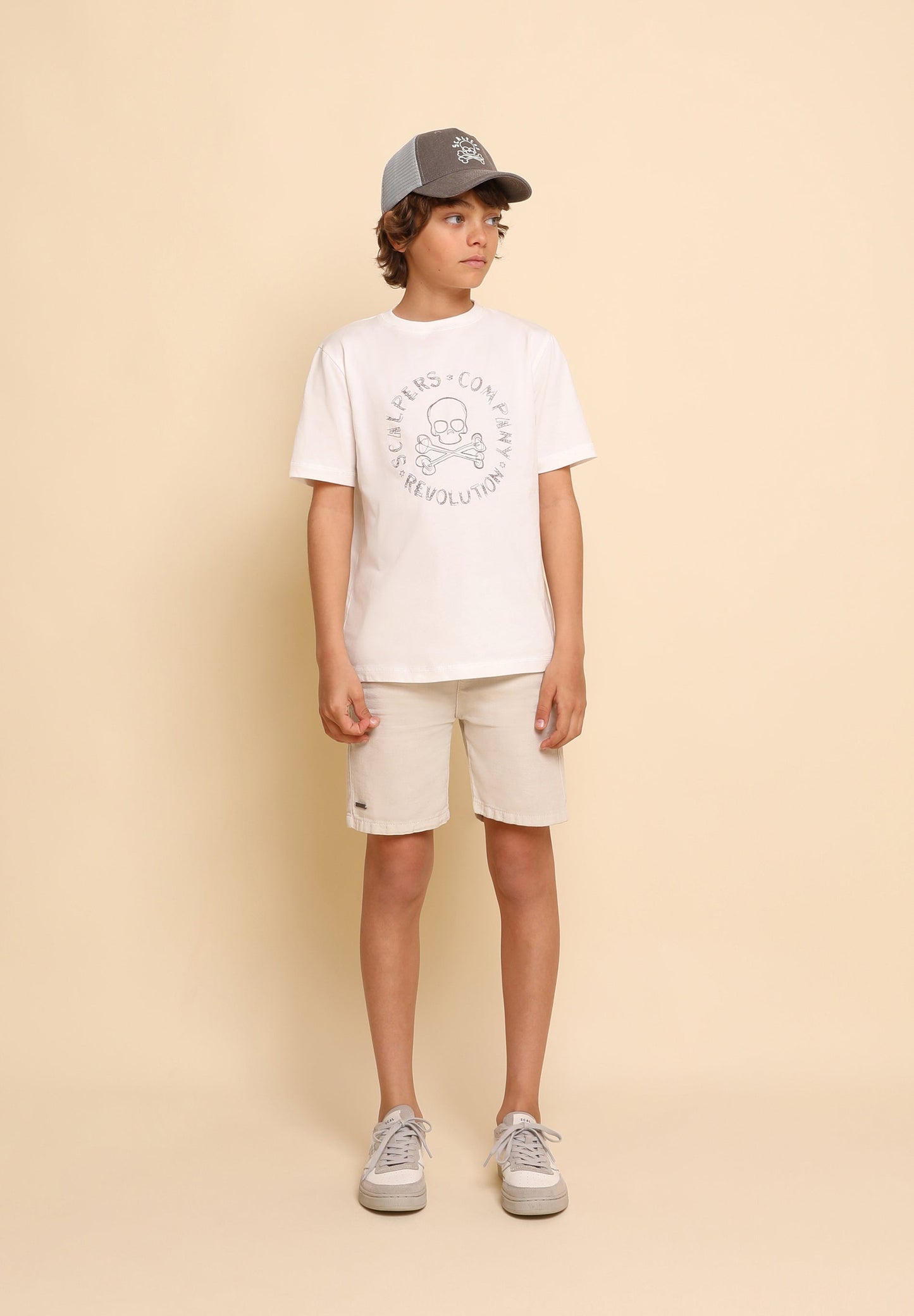 CAMISETA LOGO CALAVERA