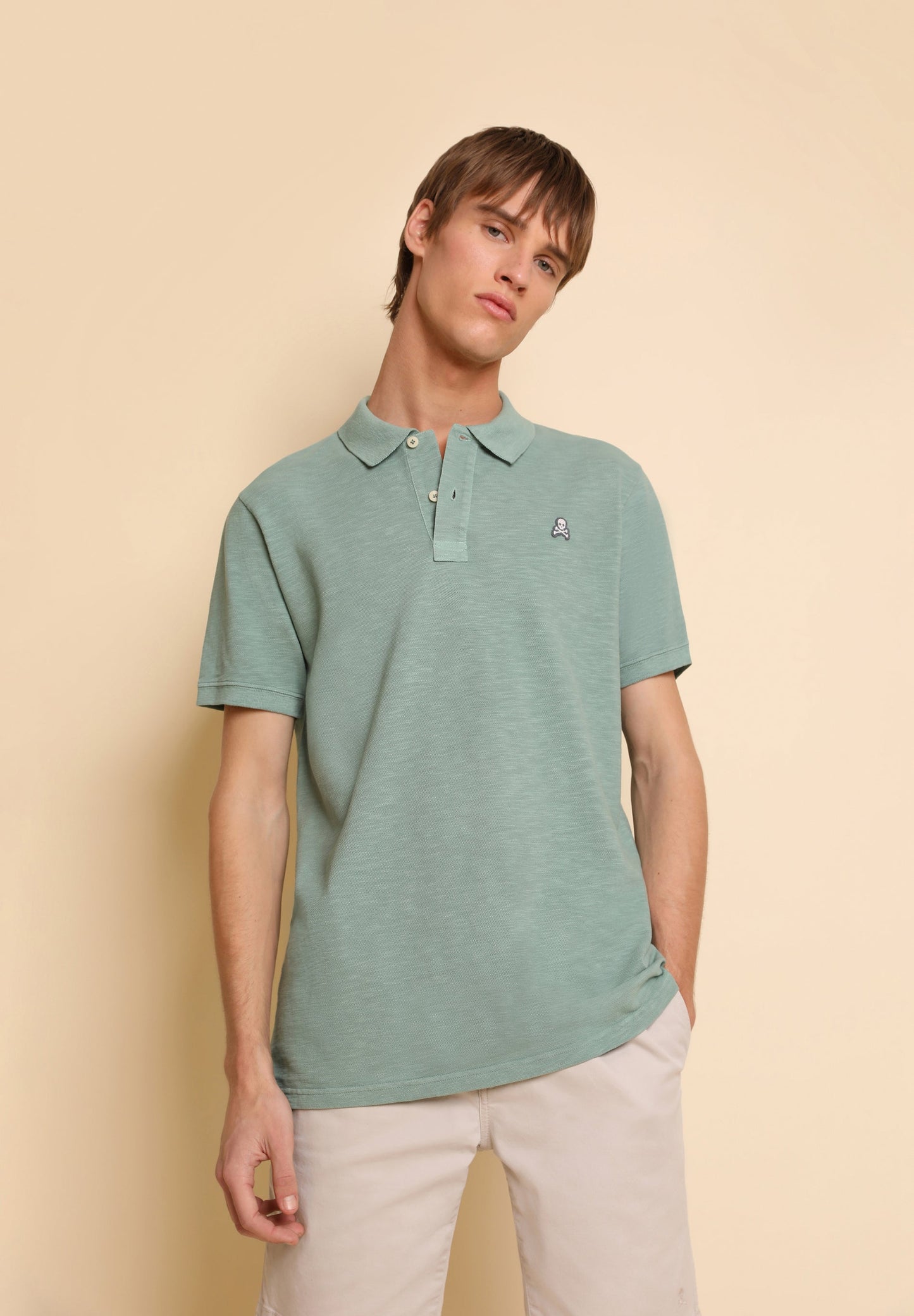POLO CALAVERA PARCHE