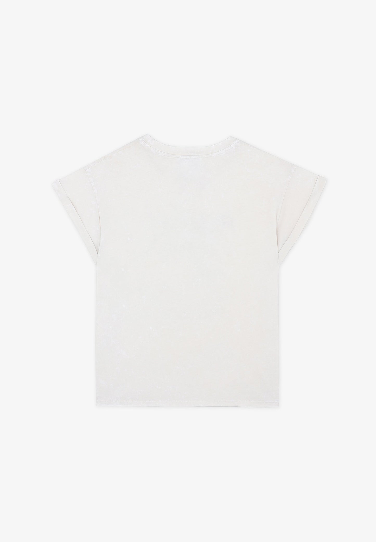 CAMISETA PRINT CALAVERA CORAZONES