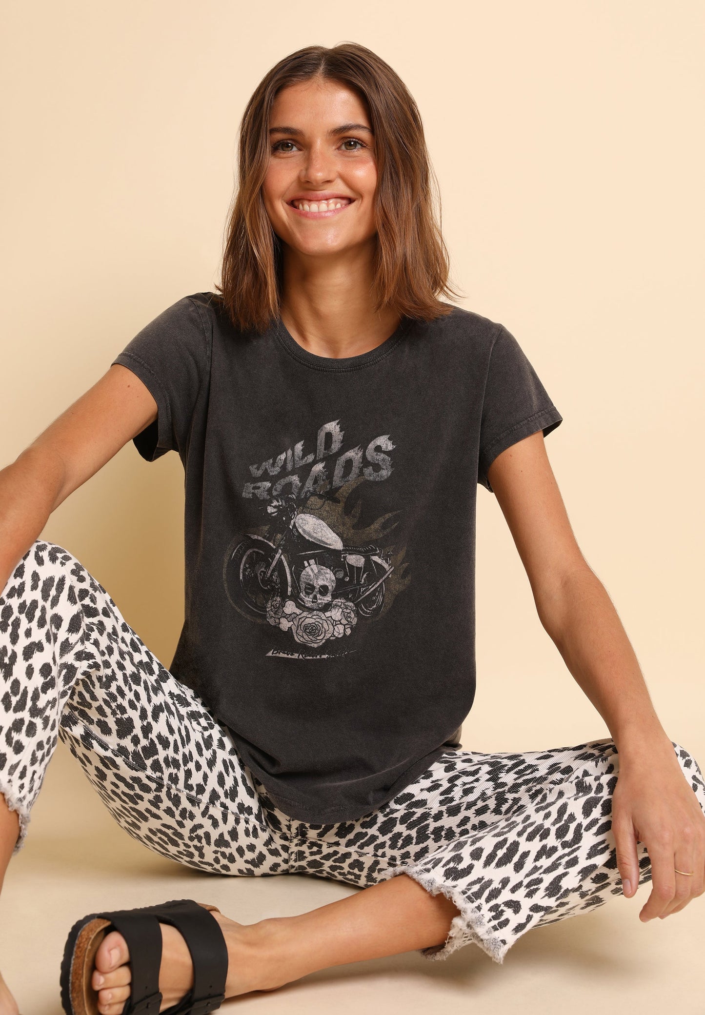 CAMISETA PRINT ROCKERO