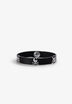 PULSERA PIEL CALAVERAS