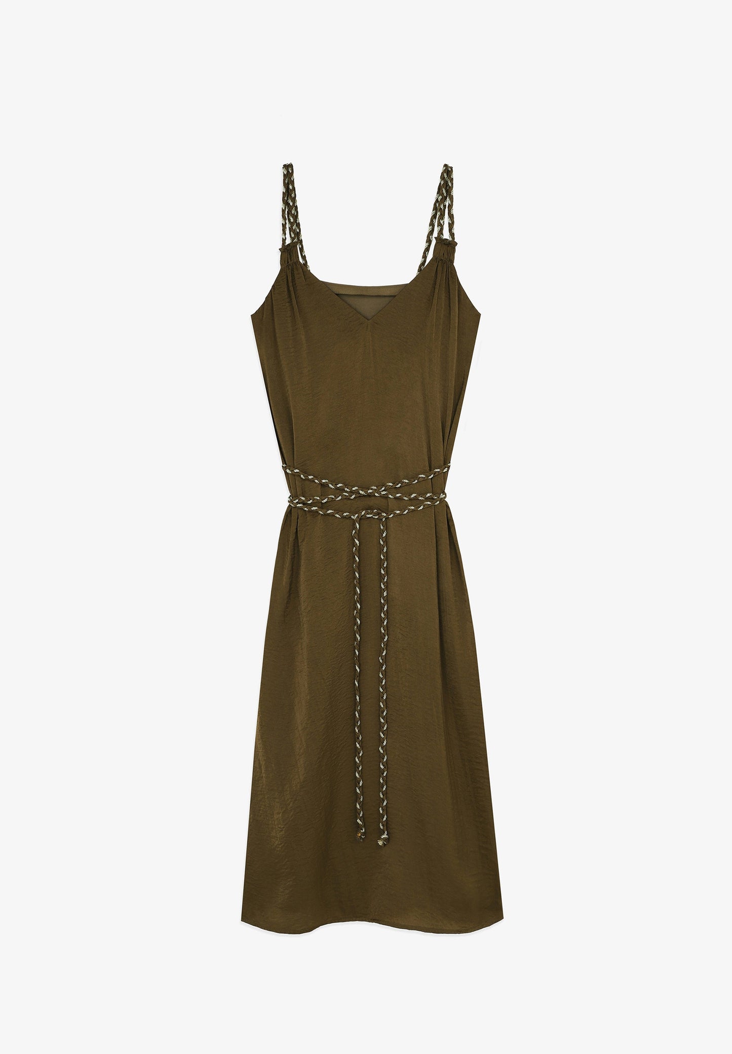 VESTIDO MIDI SLIP