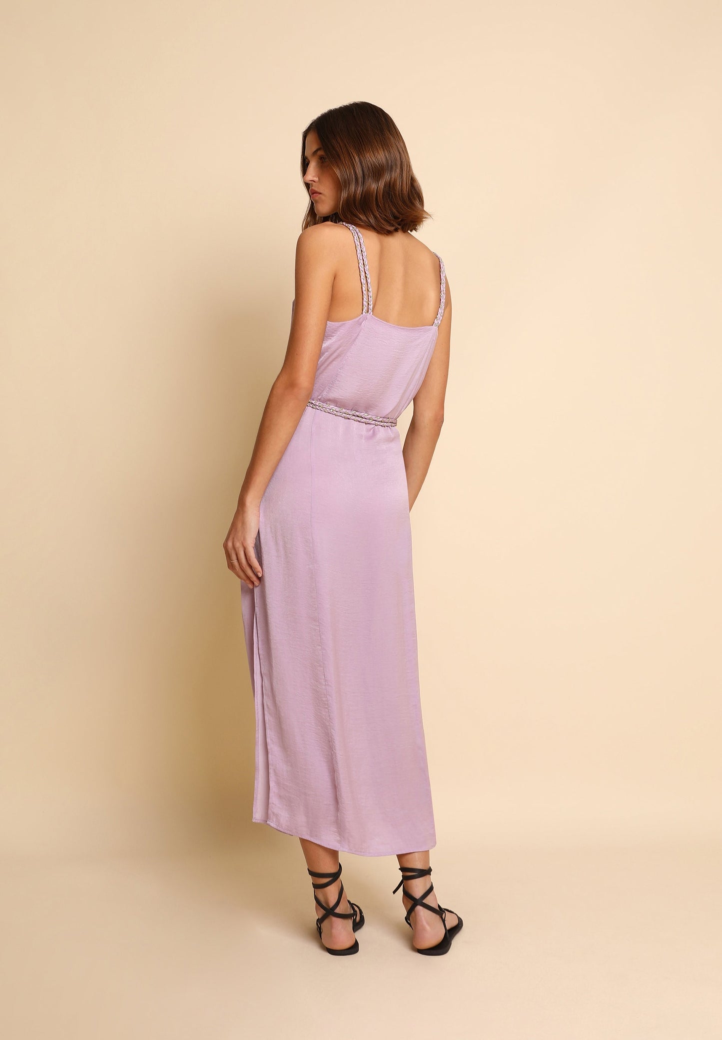 VESTIDO MIDI SLIP