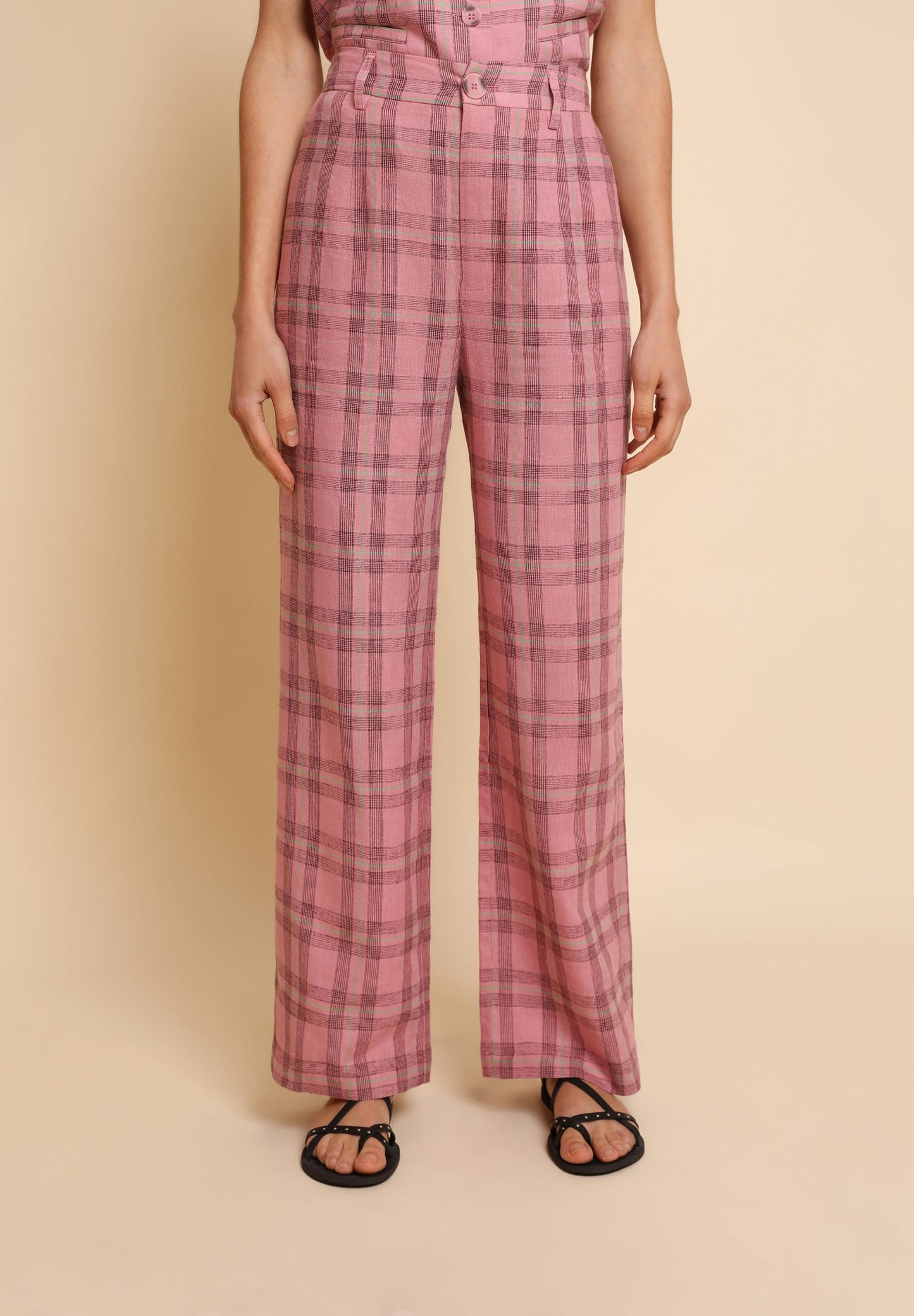 PANTALÓN CUADROS ANCHO