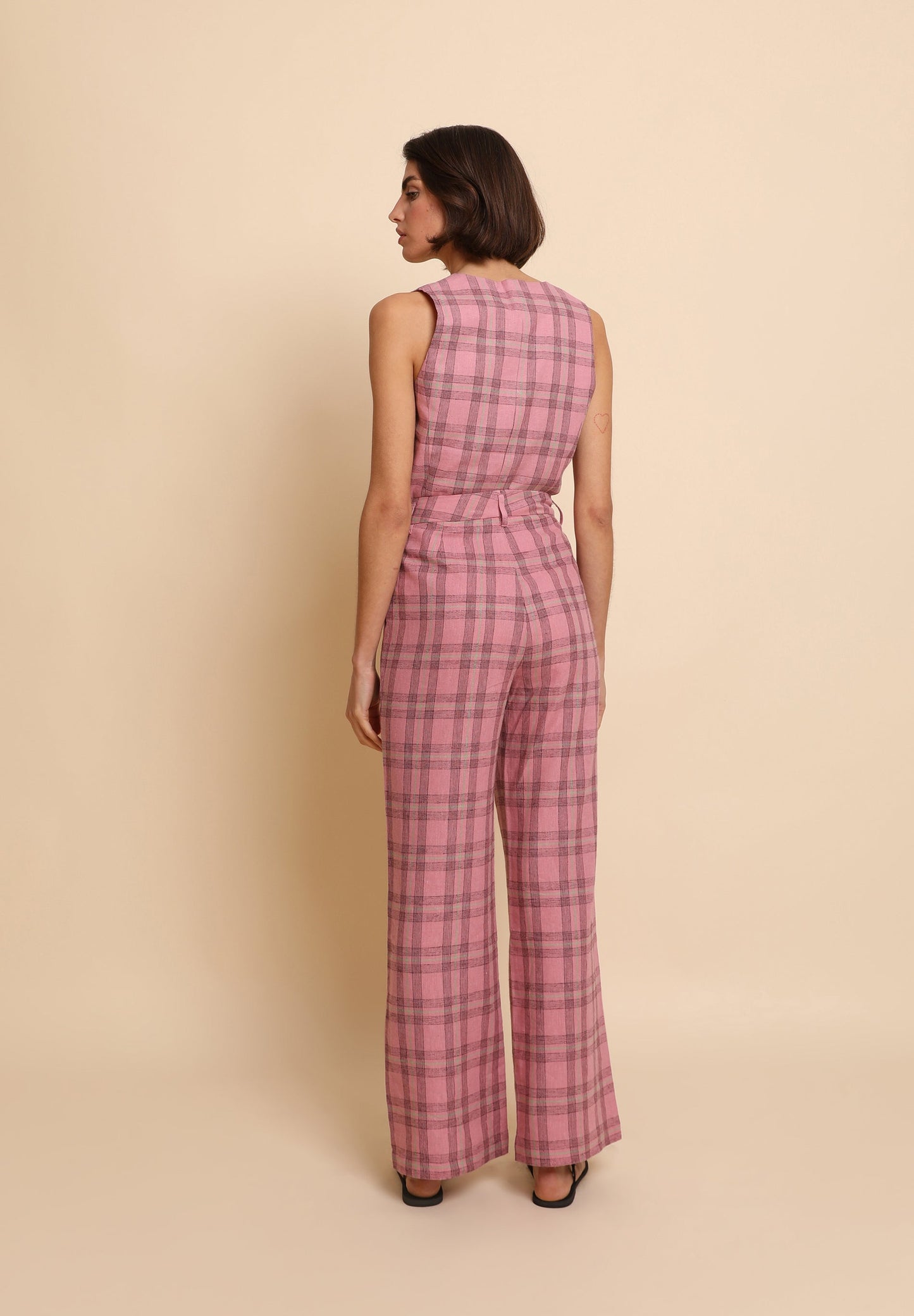 PANTALÓN CUADROS ANCHO