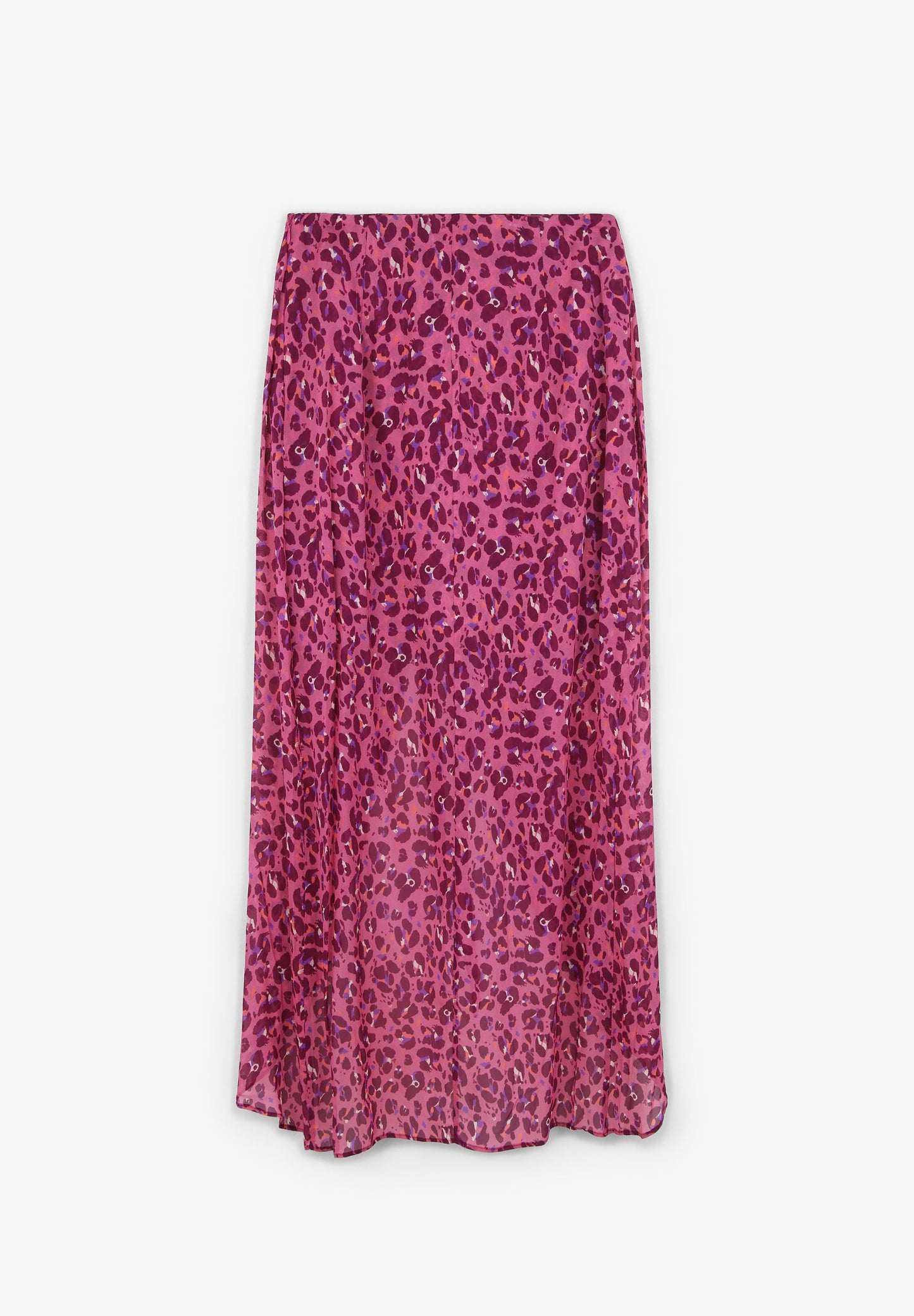 FALDA MIDI ANIMAL PRINT