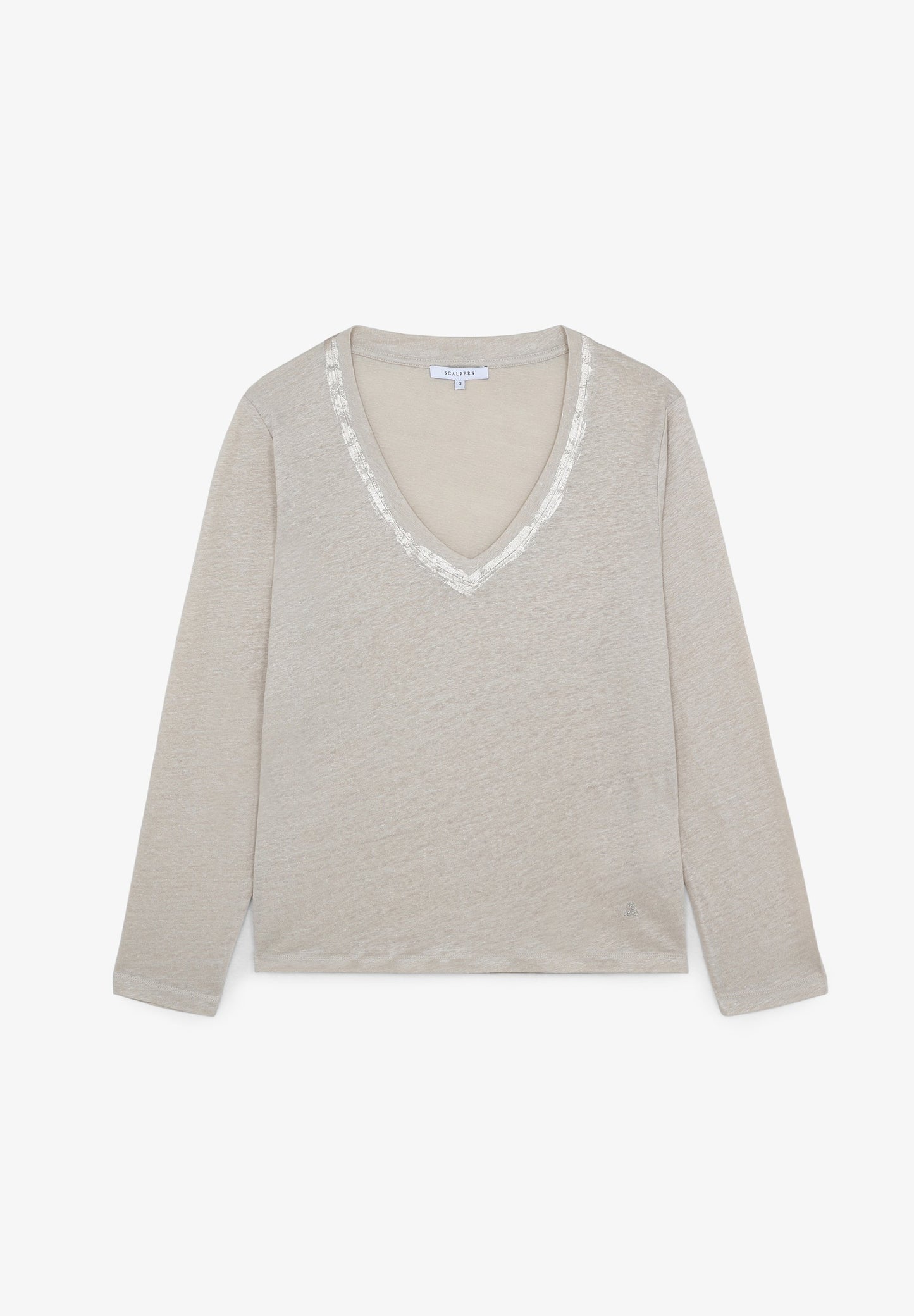 CAMISETA LINO MANGA LARGA