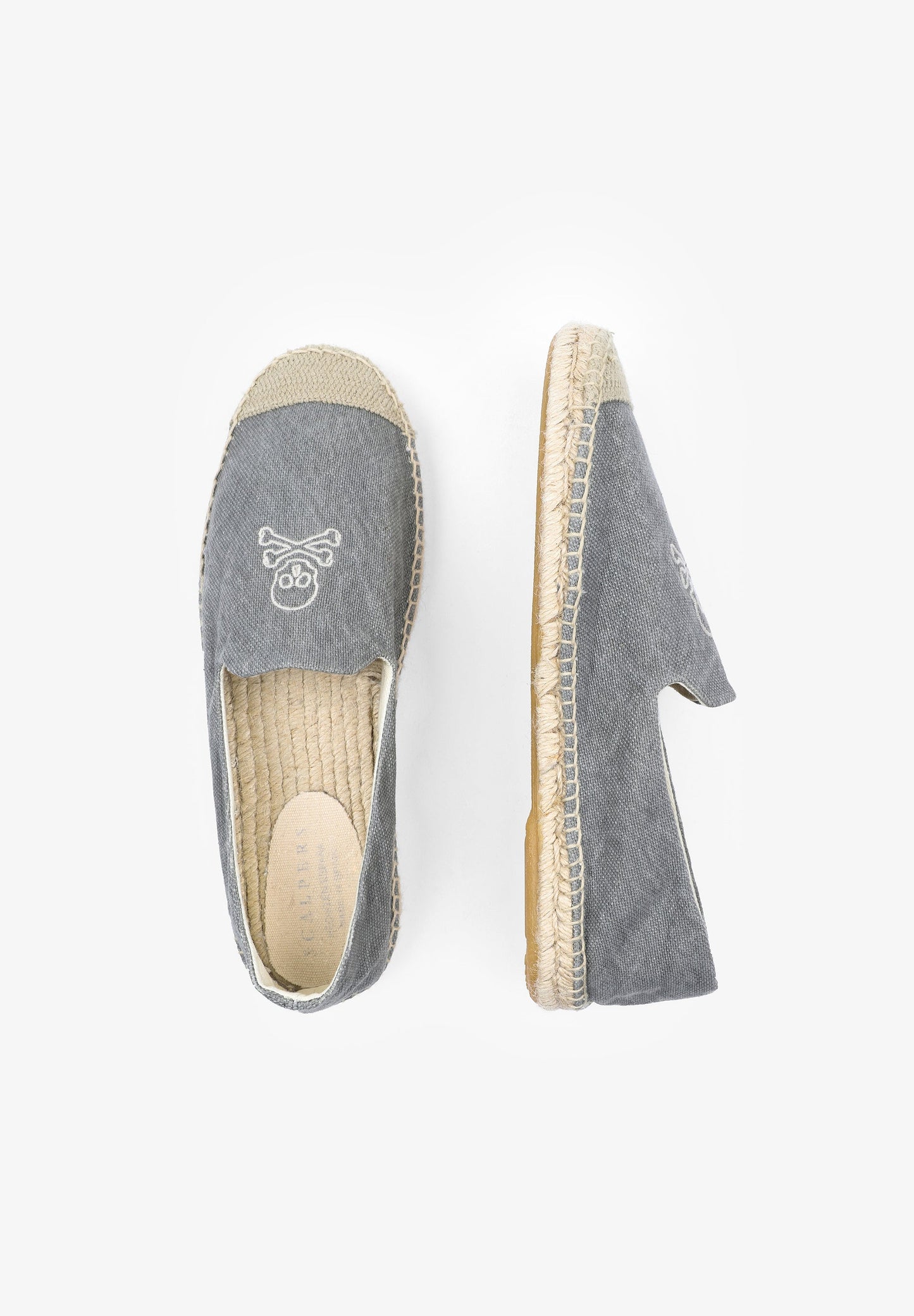 ALPARGATAS CALAVERA BORDADA