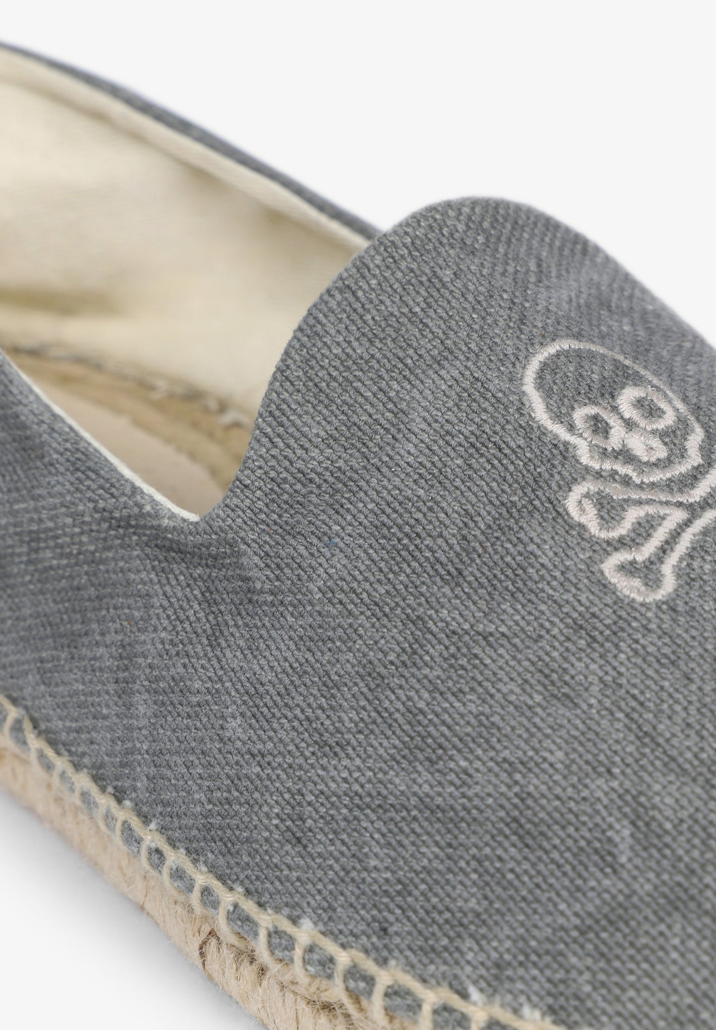 ALPARGATAS CALAVERA BORDADA