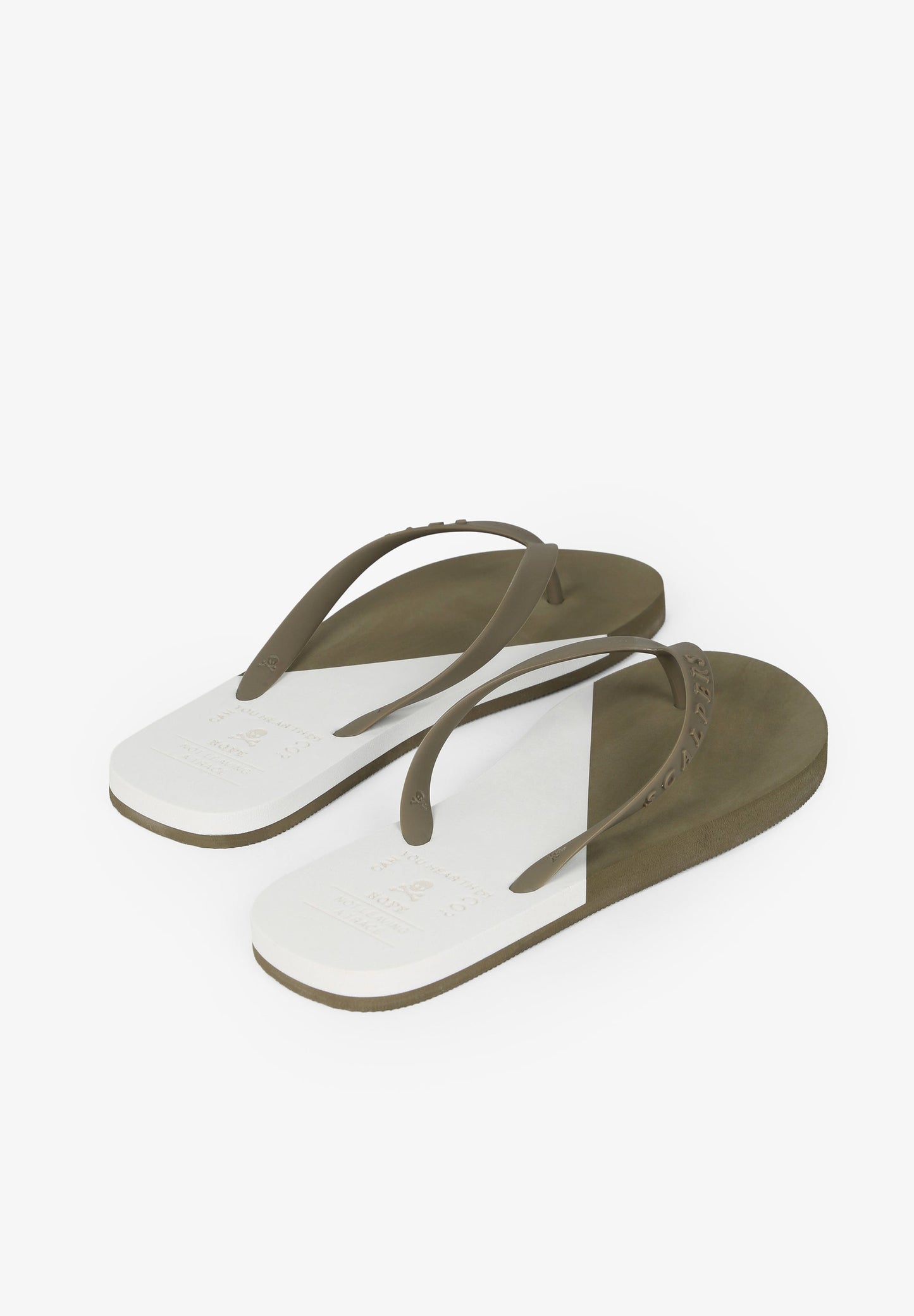 CHANCLAS LOGO BICOLOR