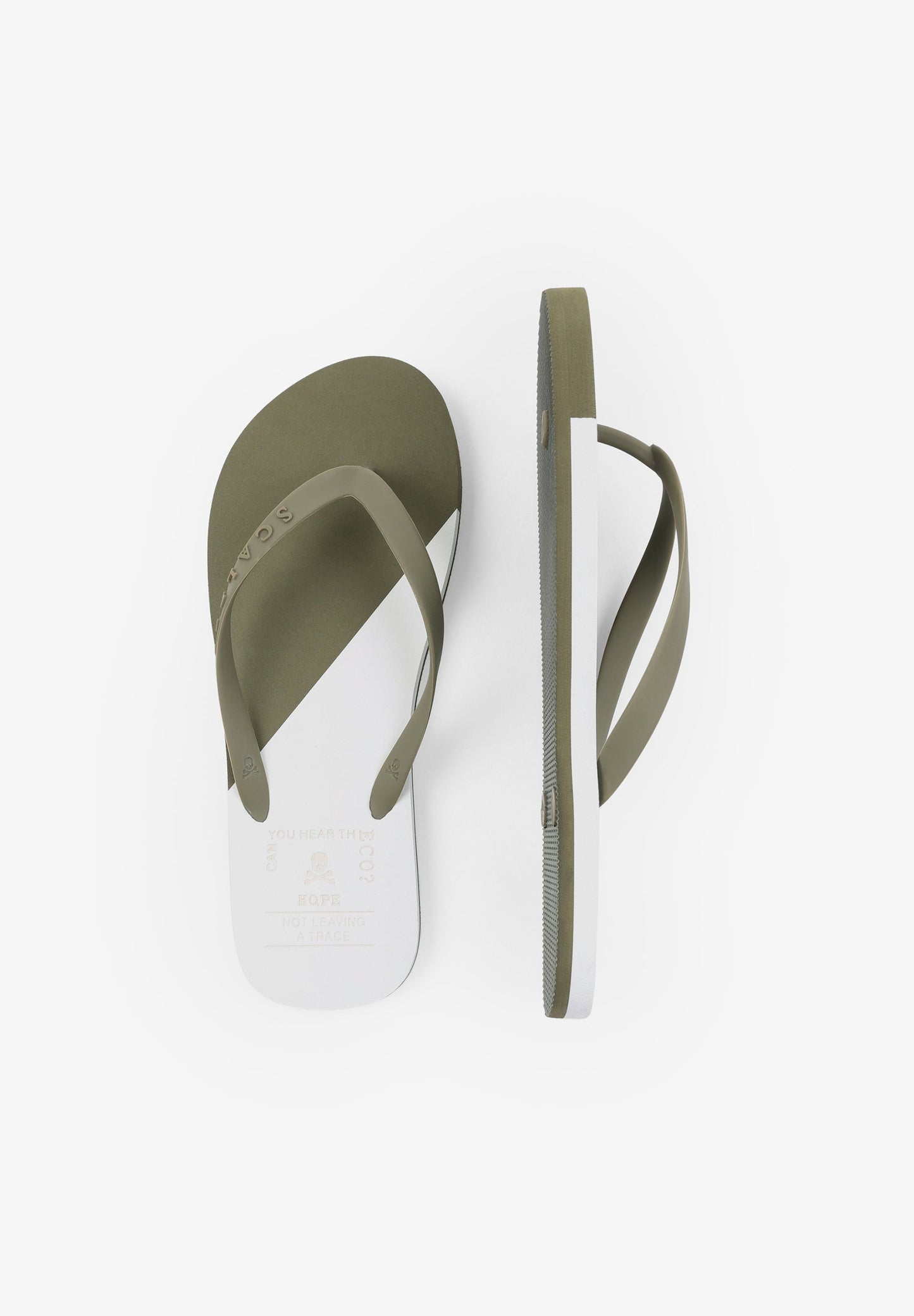 CHANCLAS LOGO BICOLOR