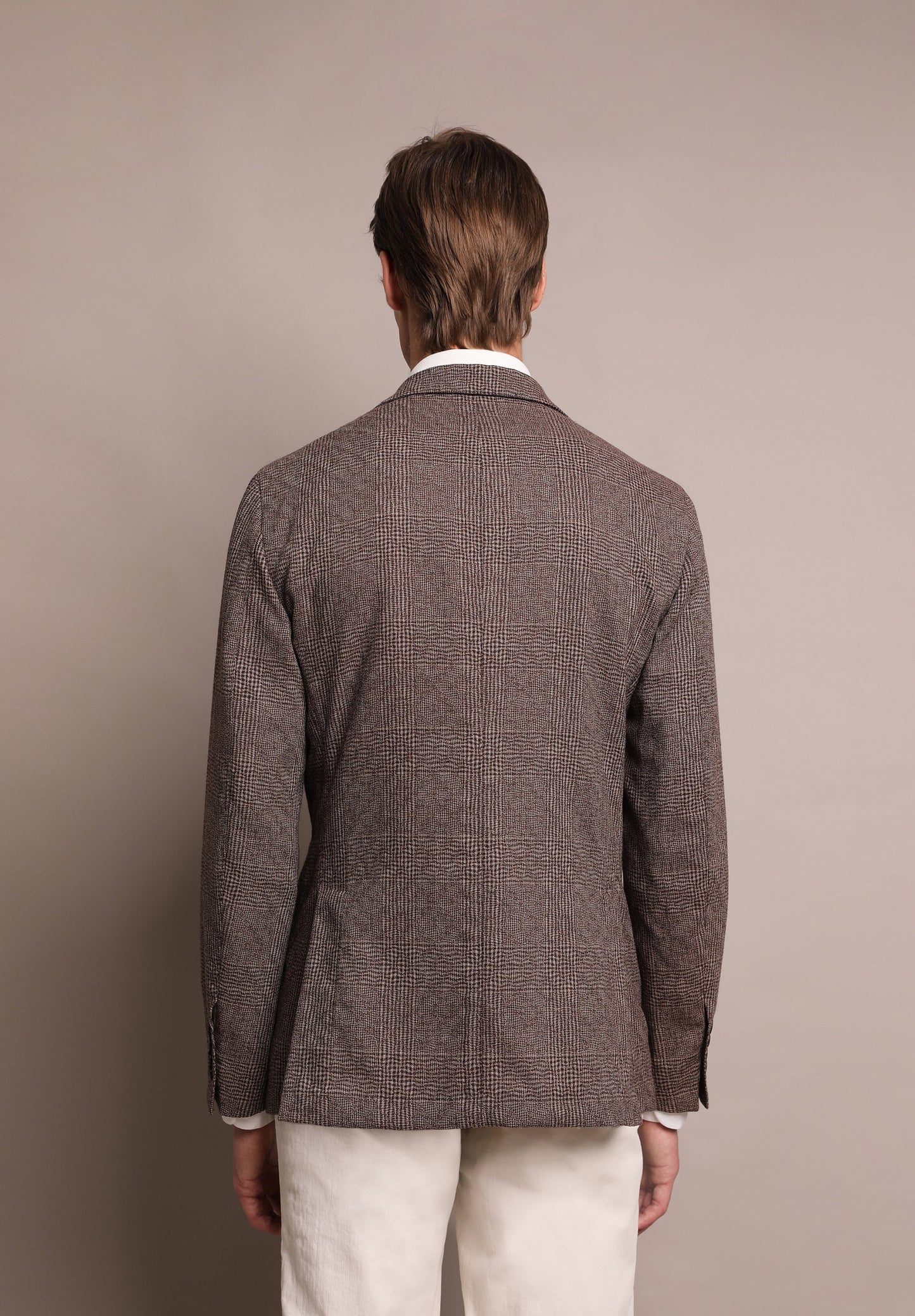 BLAZER CUADROS LANA