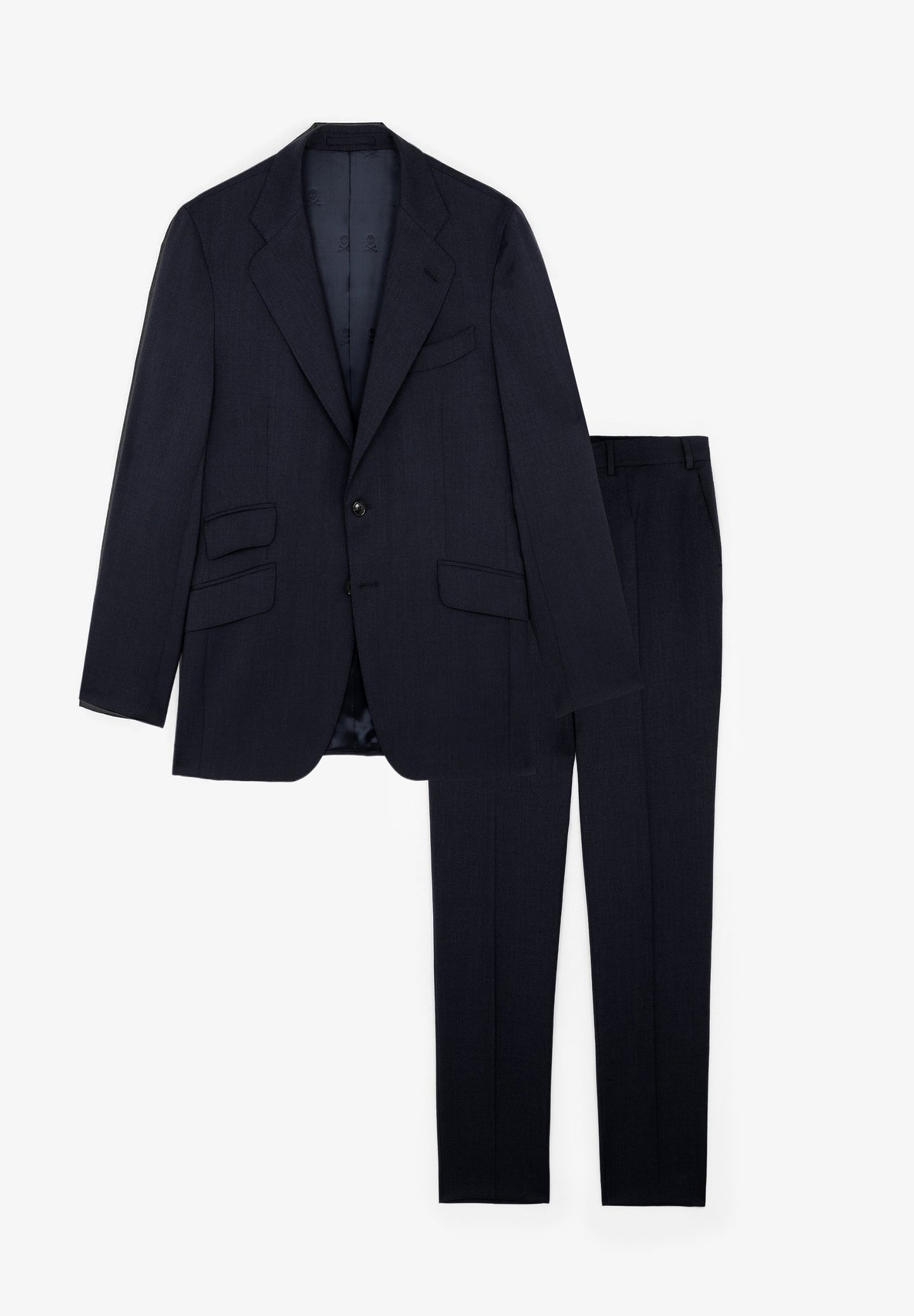 TRAJE LANA AZUL MARINO