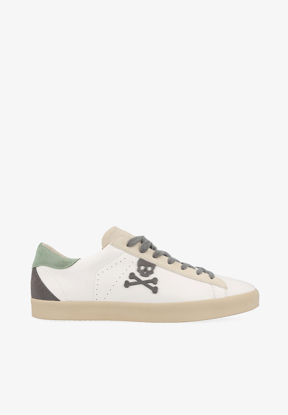 SNEAKERS BAJAS CALAVERA LATERAL