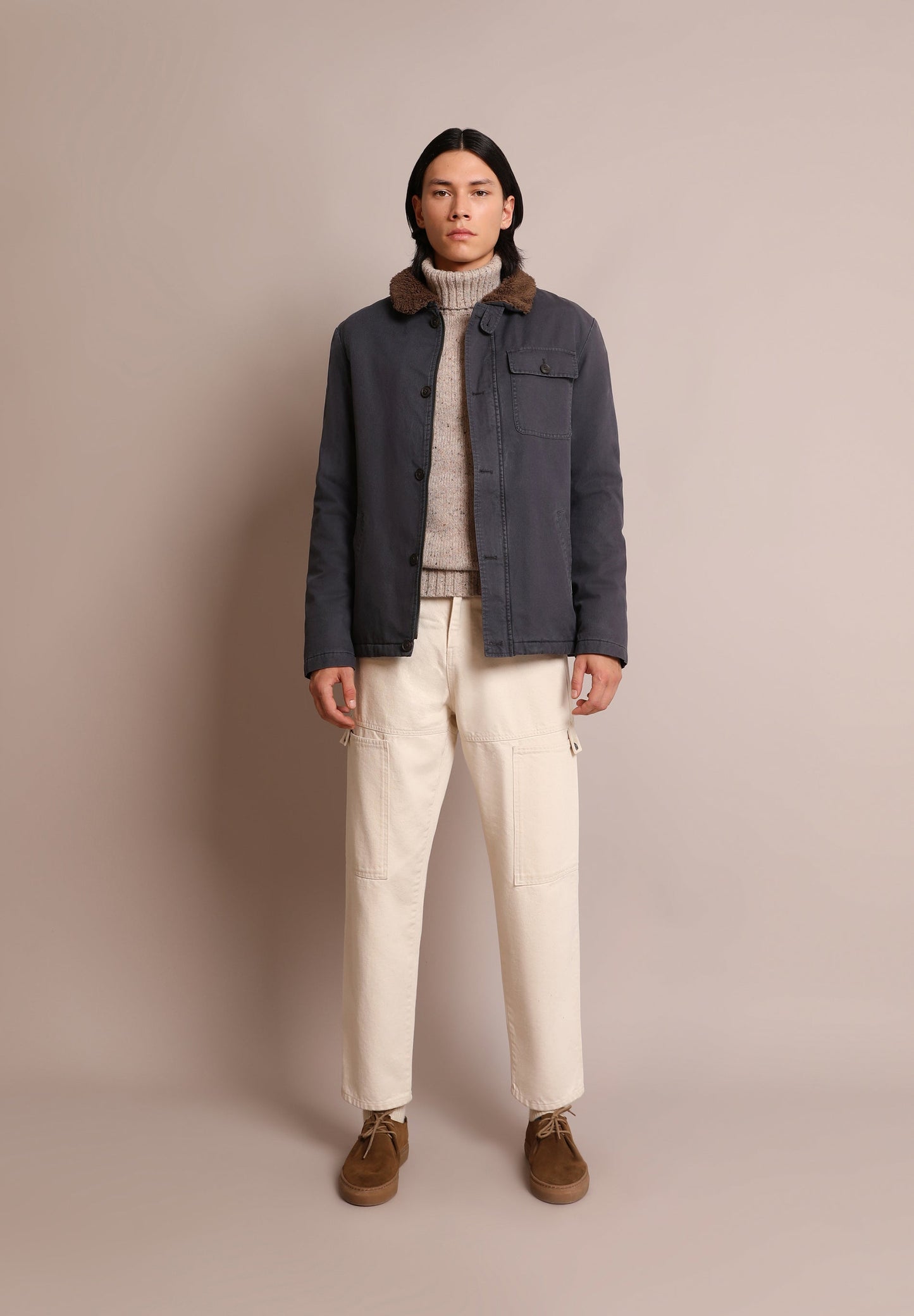 CHAQUETA CUELLO BORREGO