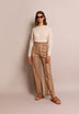POINTELLE ROUND NECK JUMPER