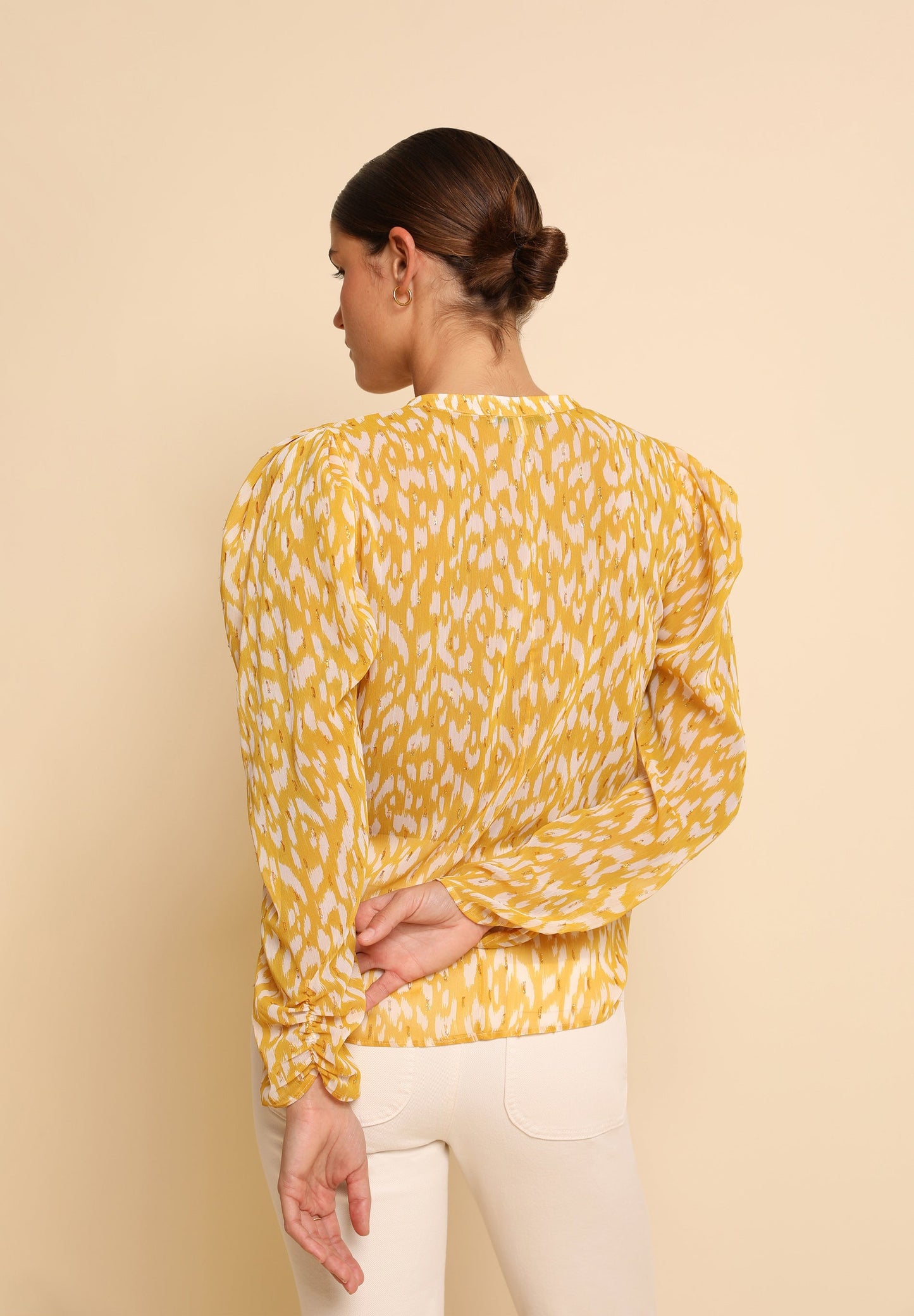 BLUSA FRUNCE PRINT