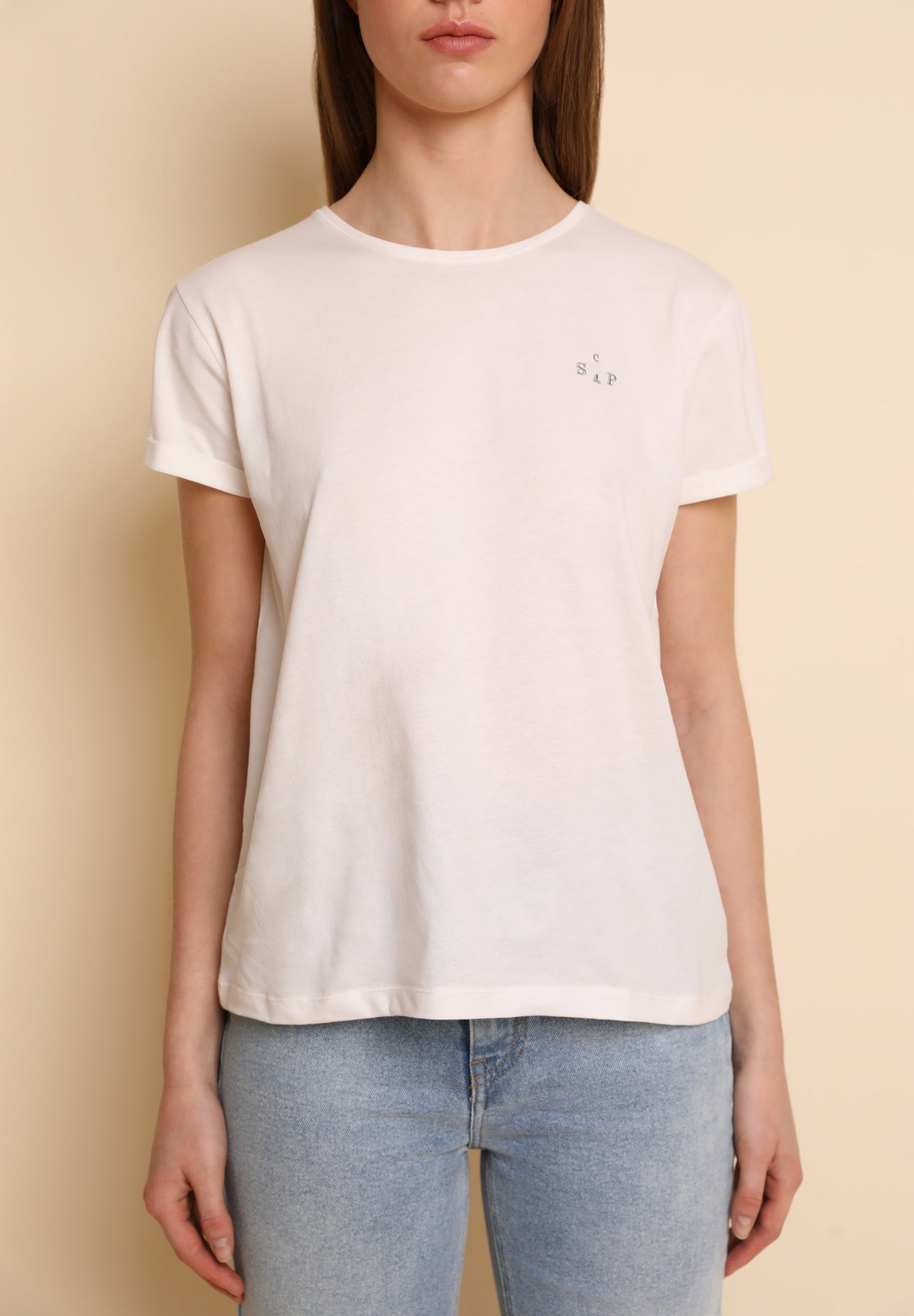 CAMISETA BORDADO SCP