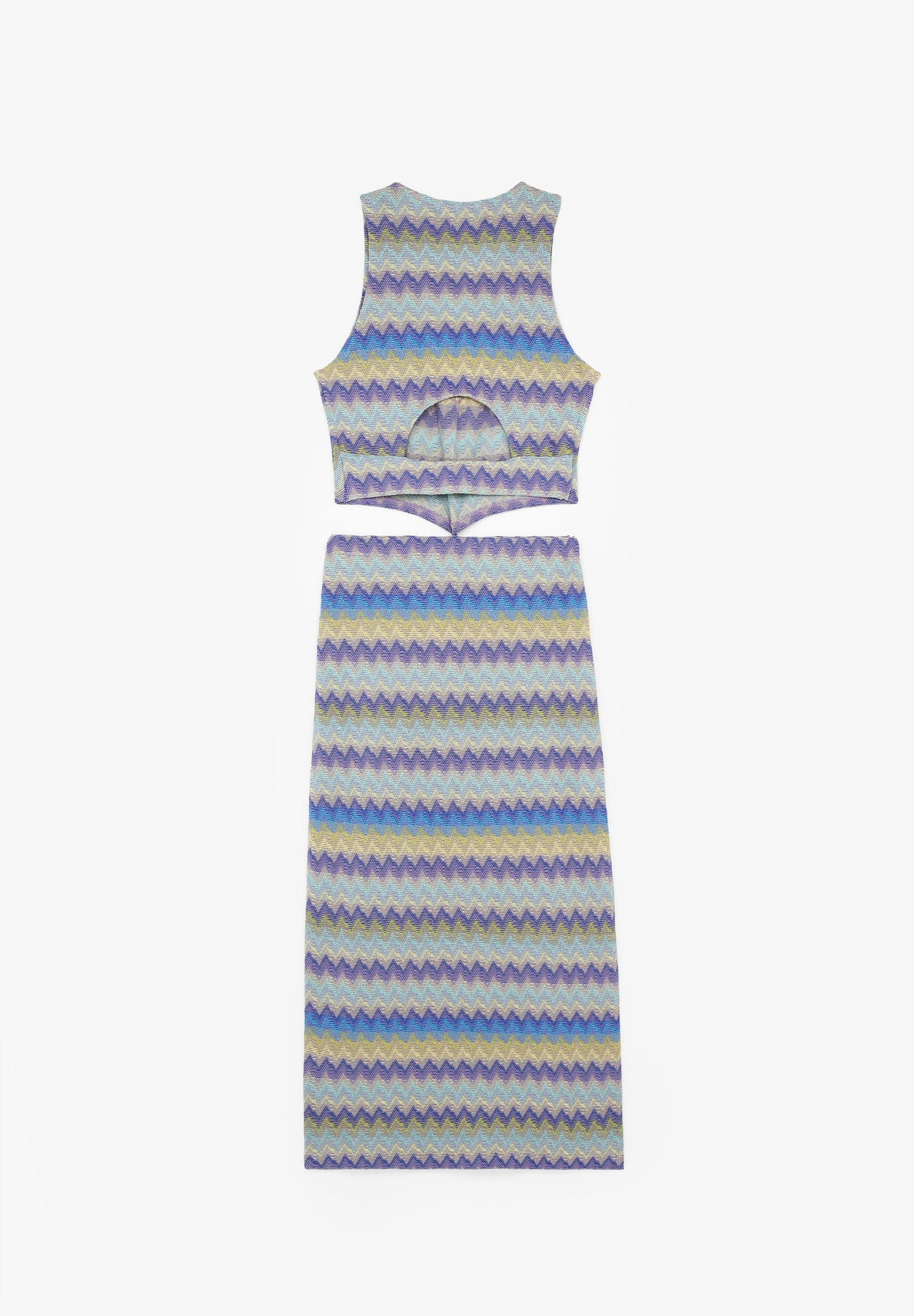 VESTIDO MIDI PUNTO ABERTURAS