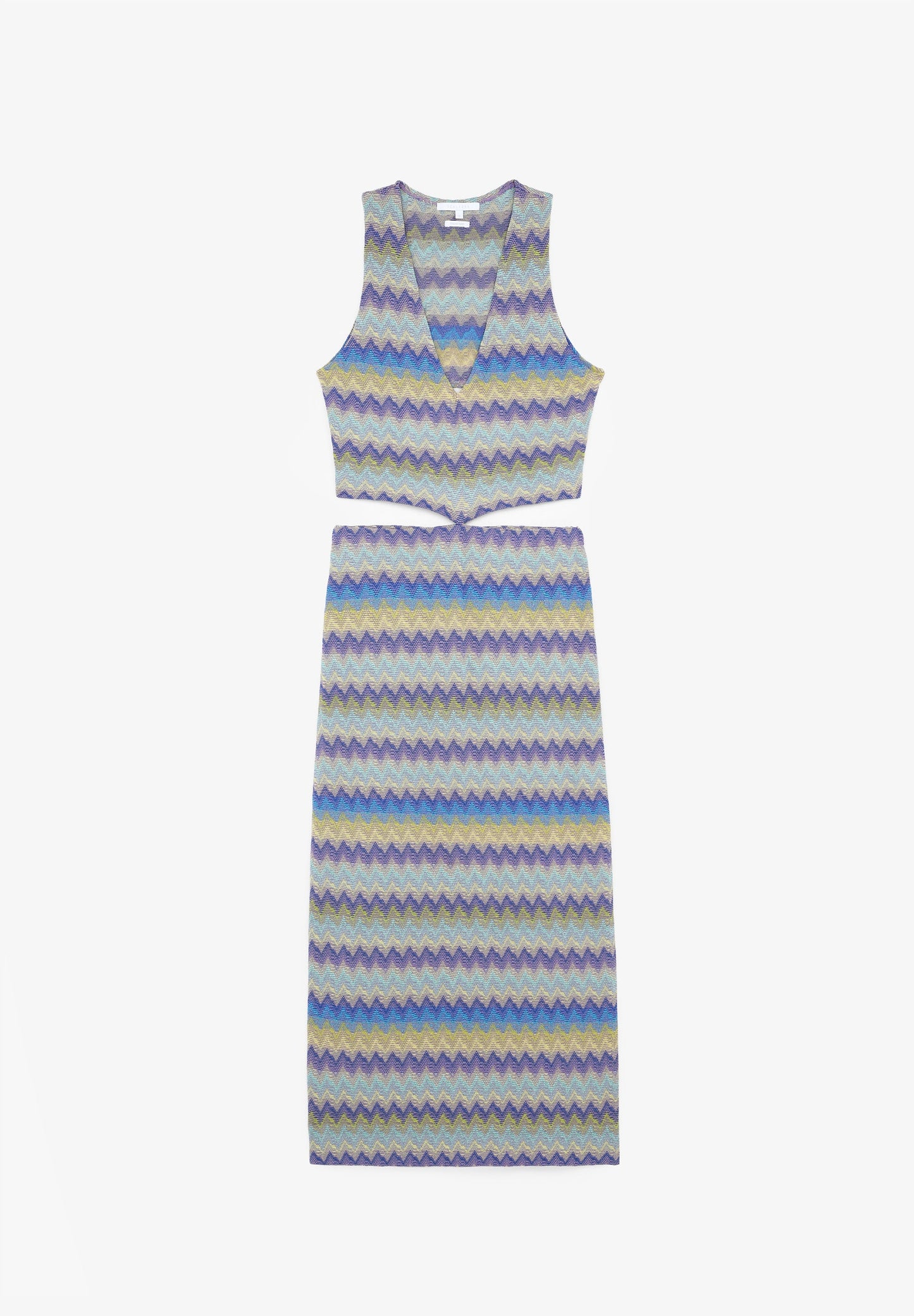VESTIDO MIDI PUNTO ABERTURAS