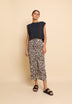 FALDA MIDI ANIMAL PRINT
