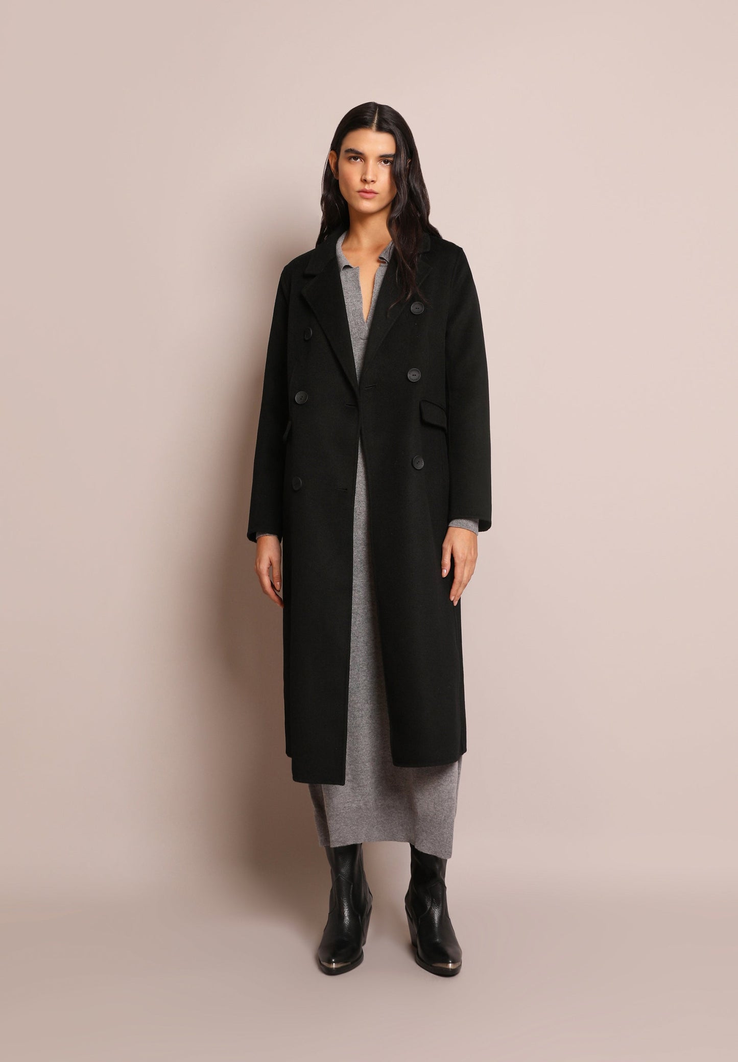 ABRIGO LARGO LANA