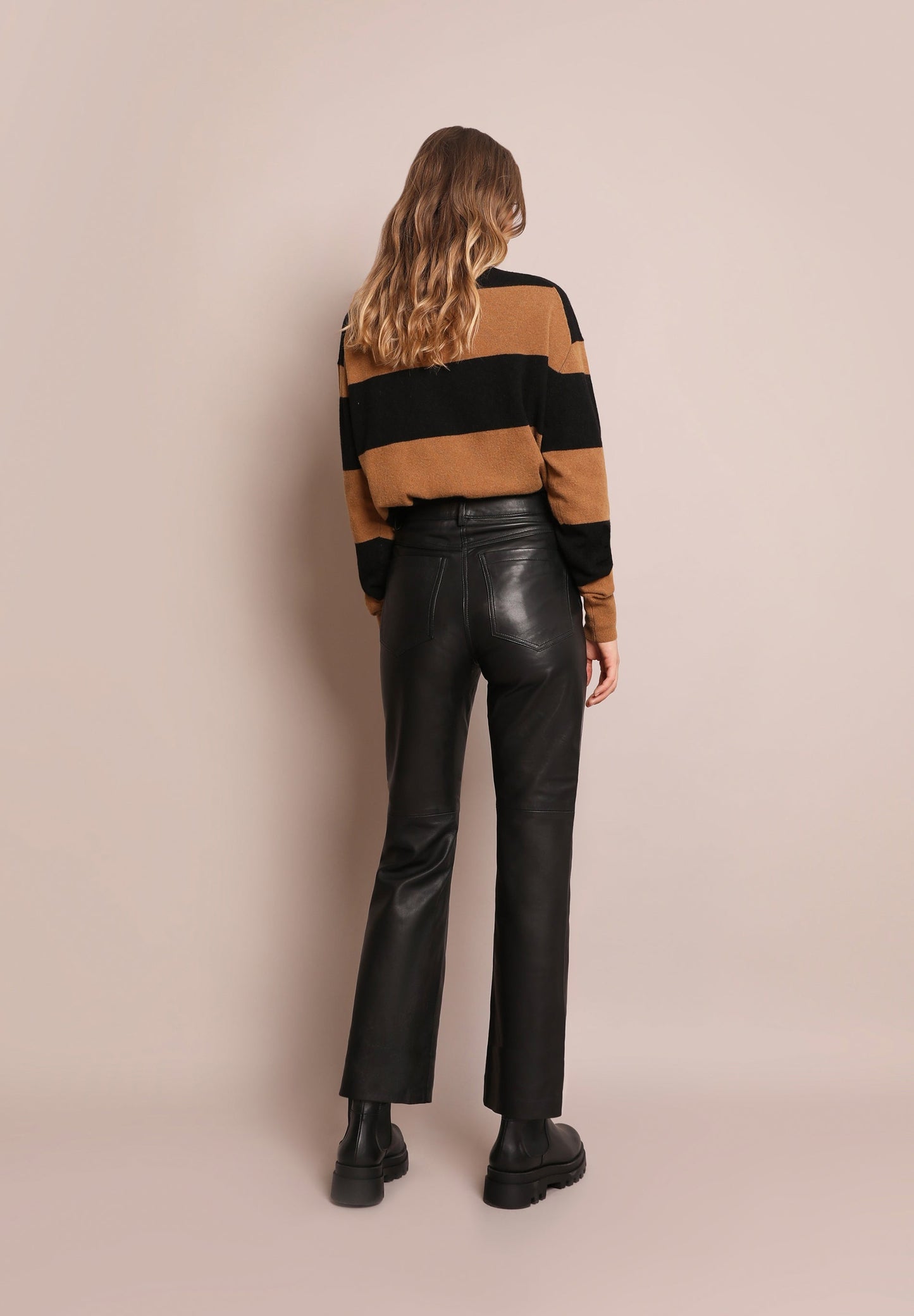 LEATHER PANT 5P