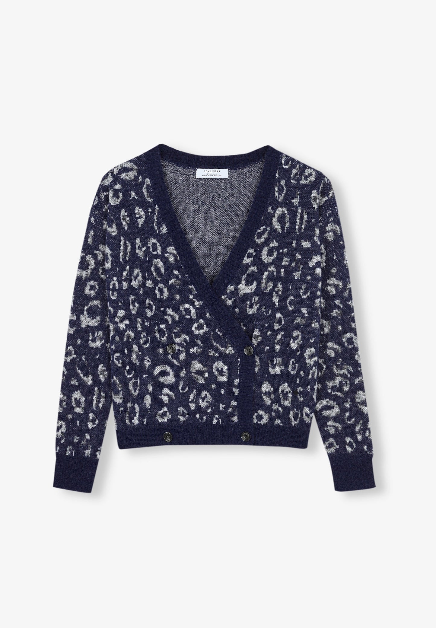 ANIMAL SHORT CARDIGAN