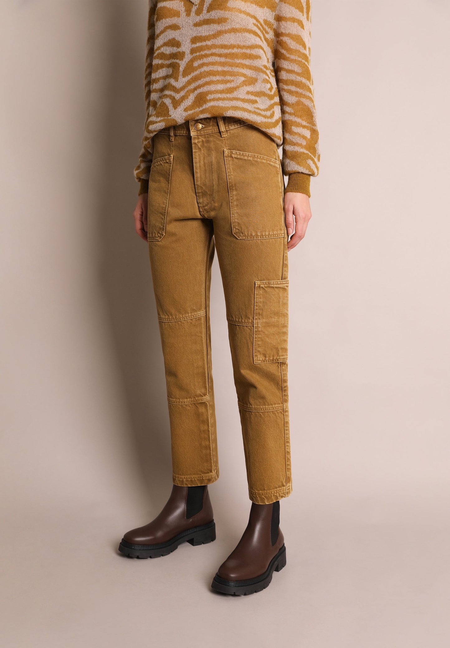 PANTALÓN DENIM CARGO