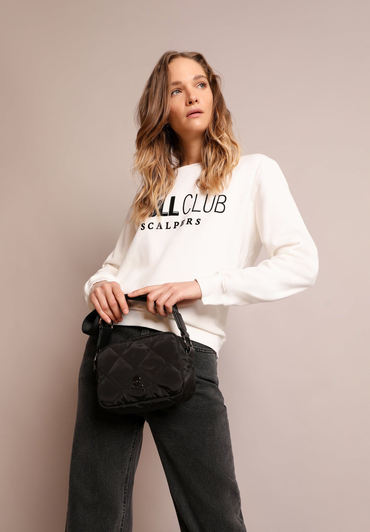 BOLSO BANDOLERA METALIZADO