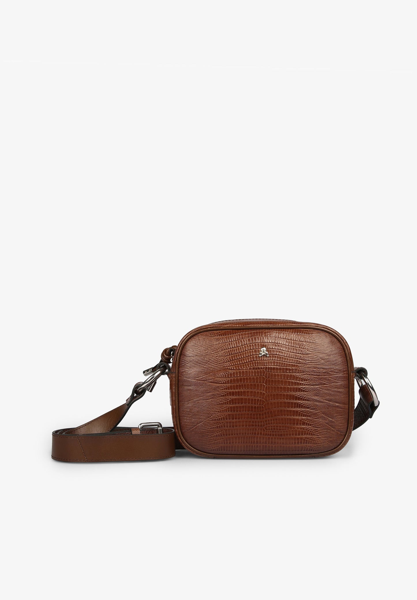 BOLSO PIEL GRABADA CALAVERA