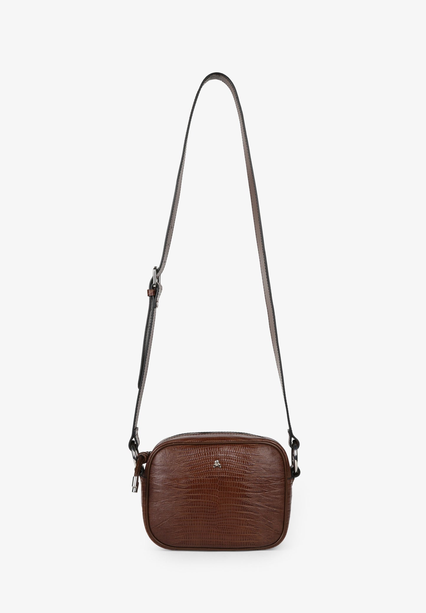 BOLSO PIEL GRABADA CALAVERA