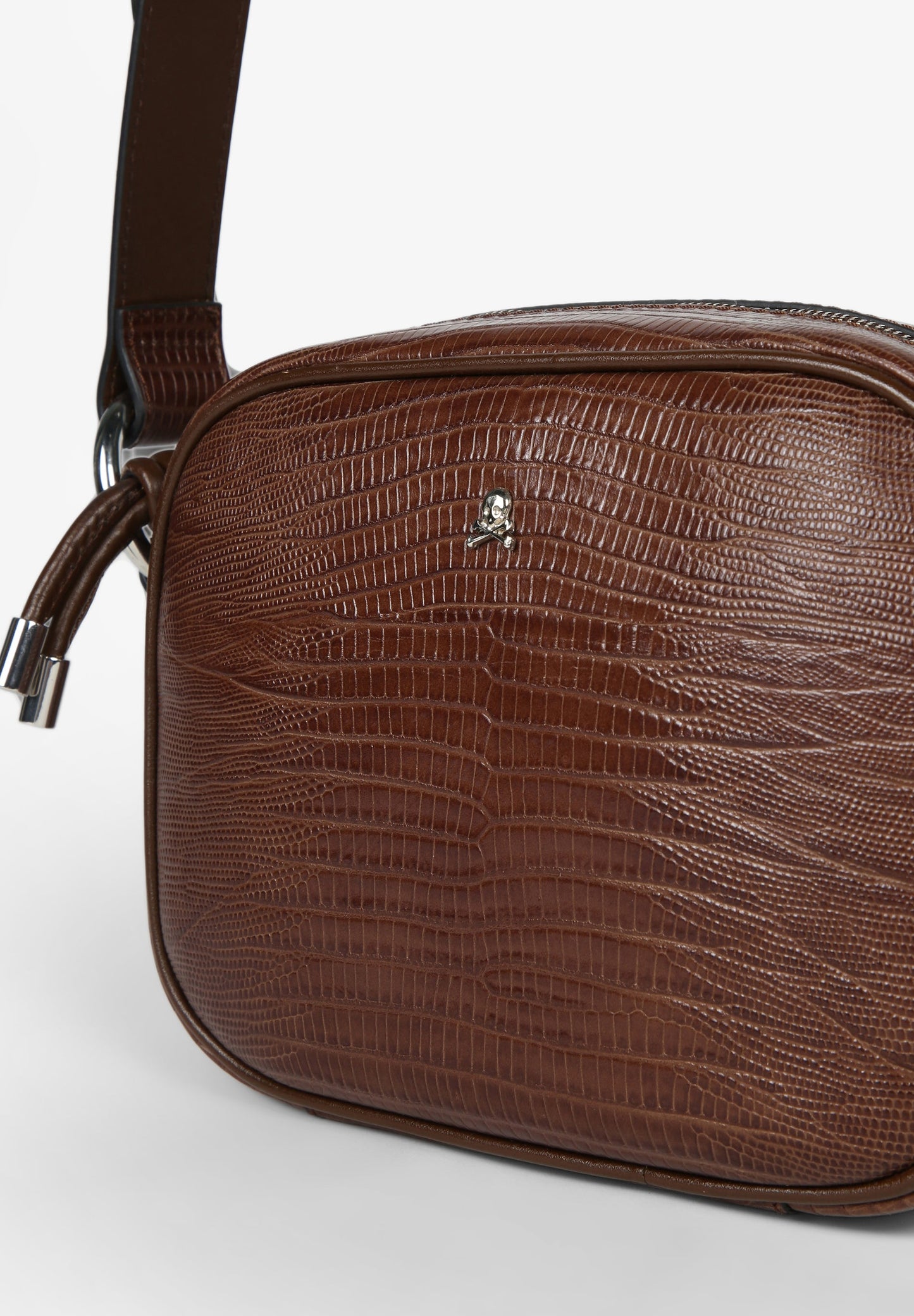 BOLSO PIEL GRABADA CALAVERA