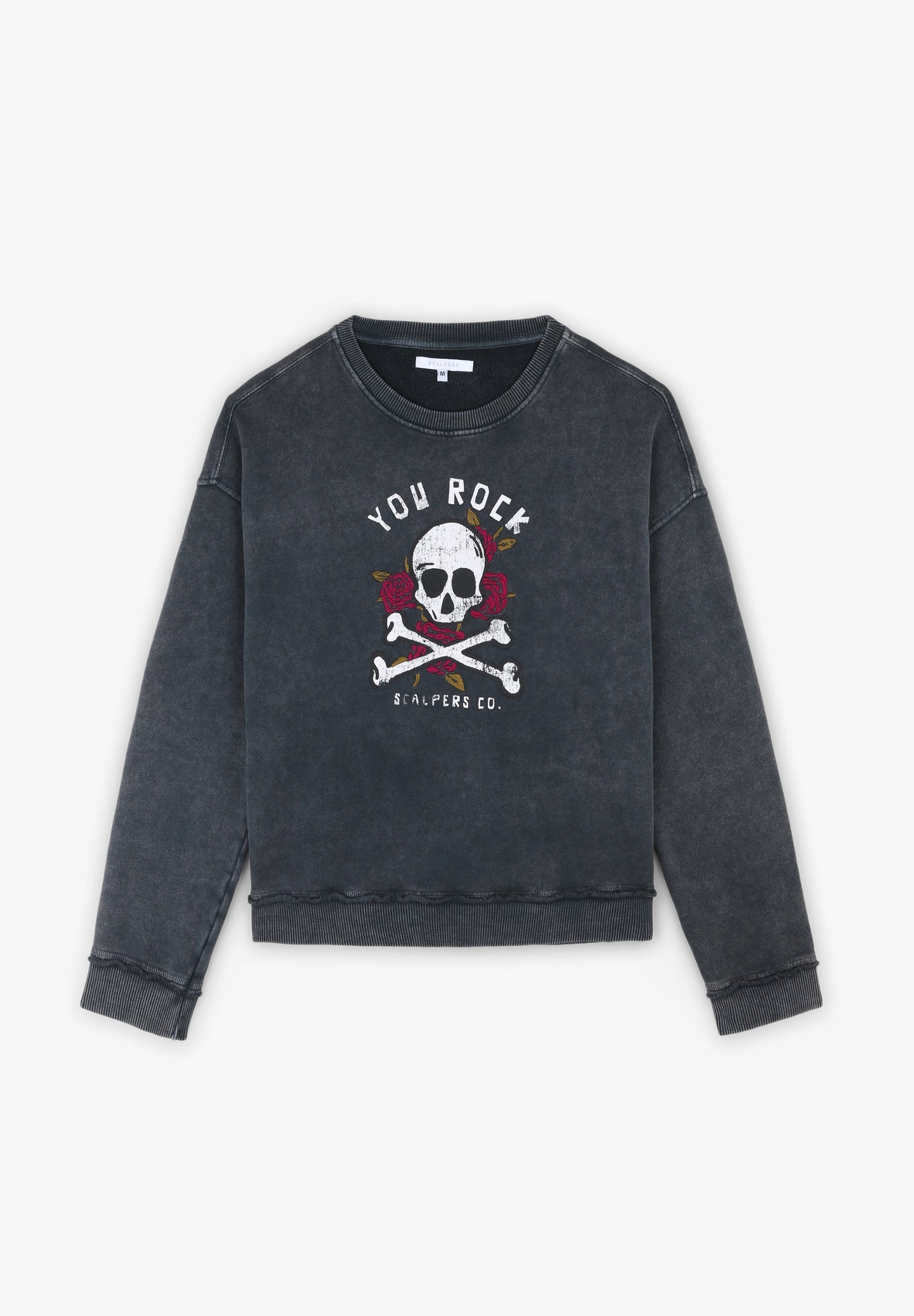 SUDADERA PRINT ROSAS