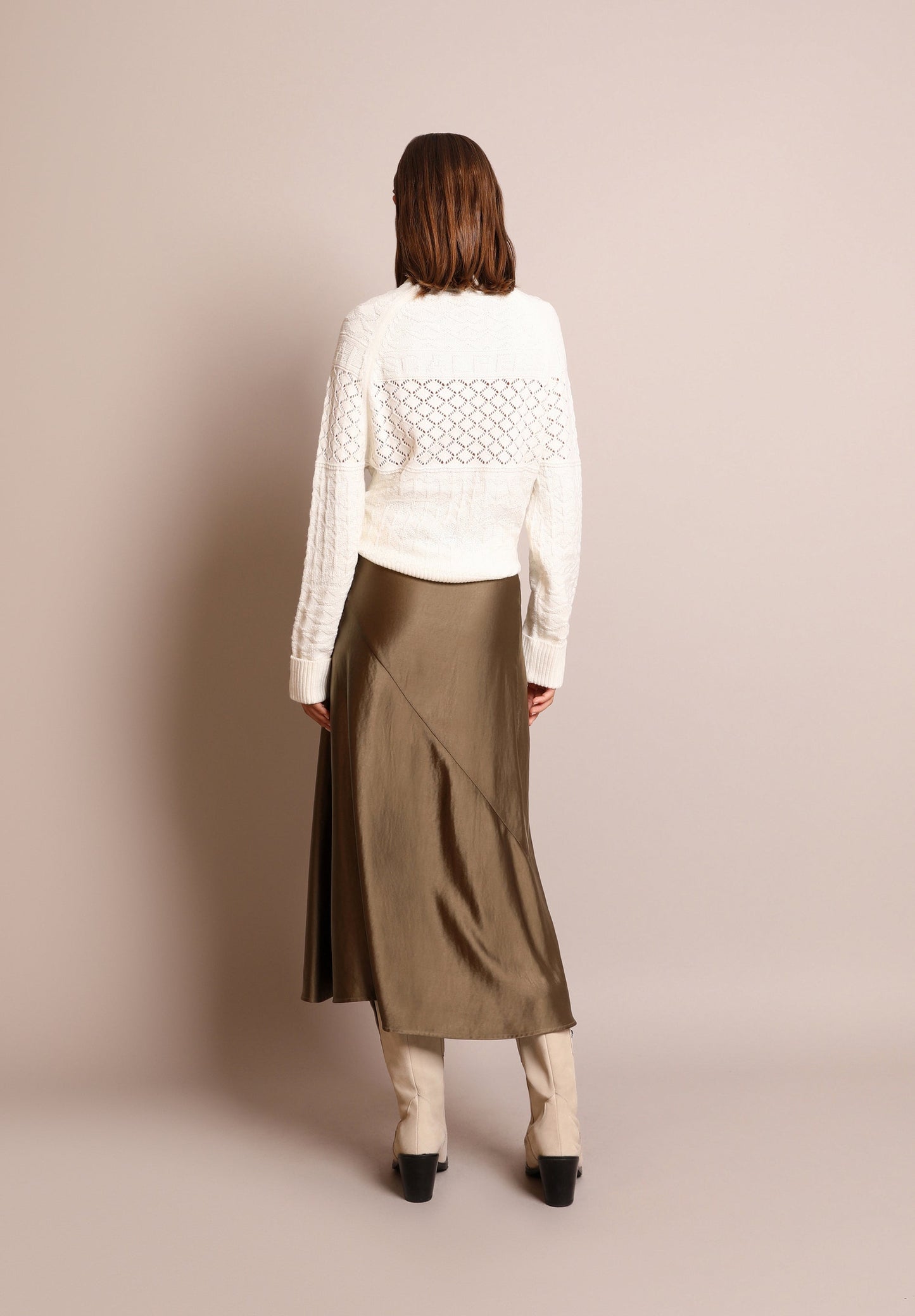 SATEN SKIRT