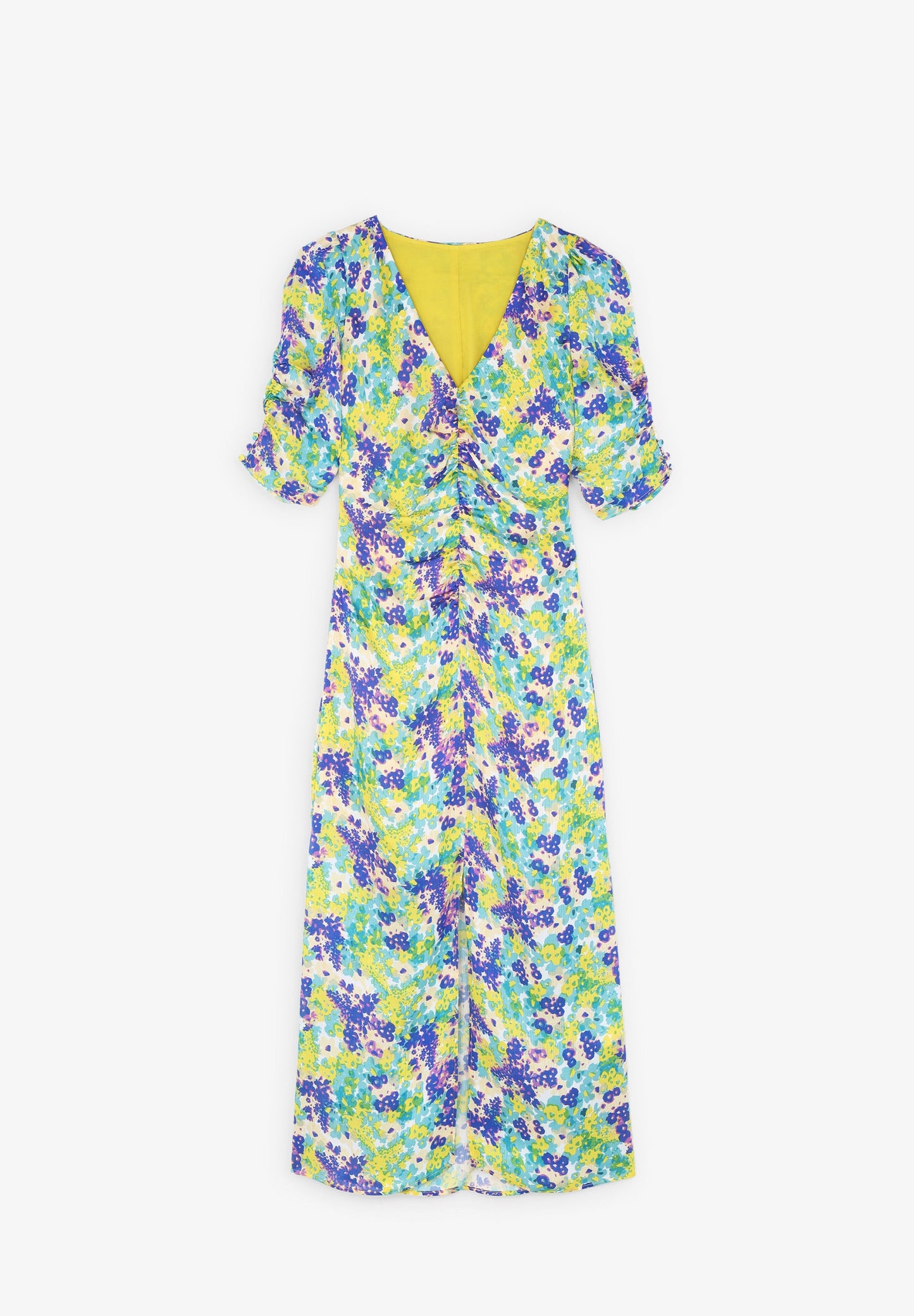 VESTIDO MIDI FLORAL